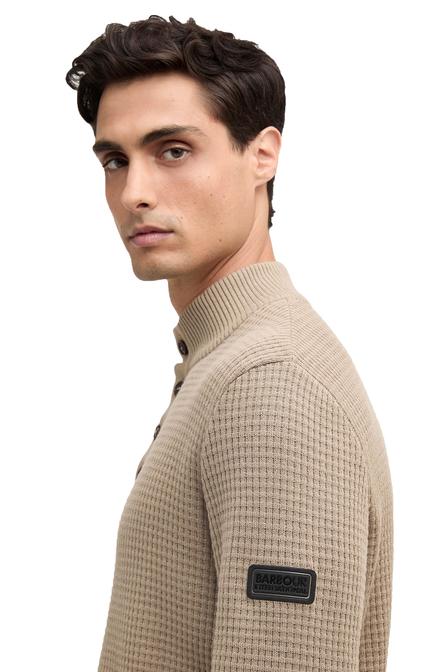 Barbour International HERRING HALF ZIP CORIANDER