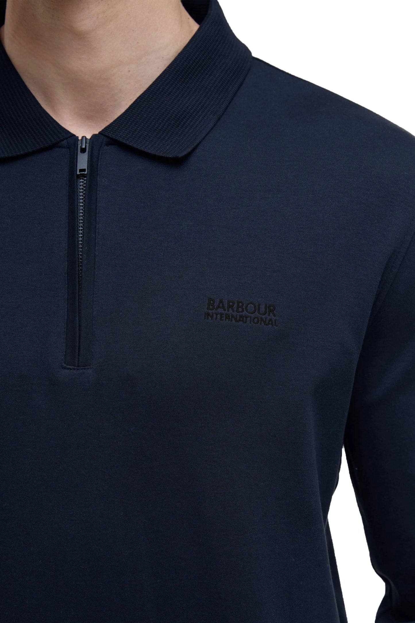 Barbour International Innes Polo Navy Barbour International