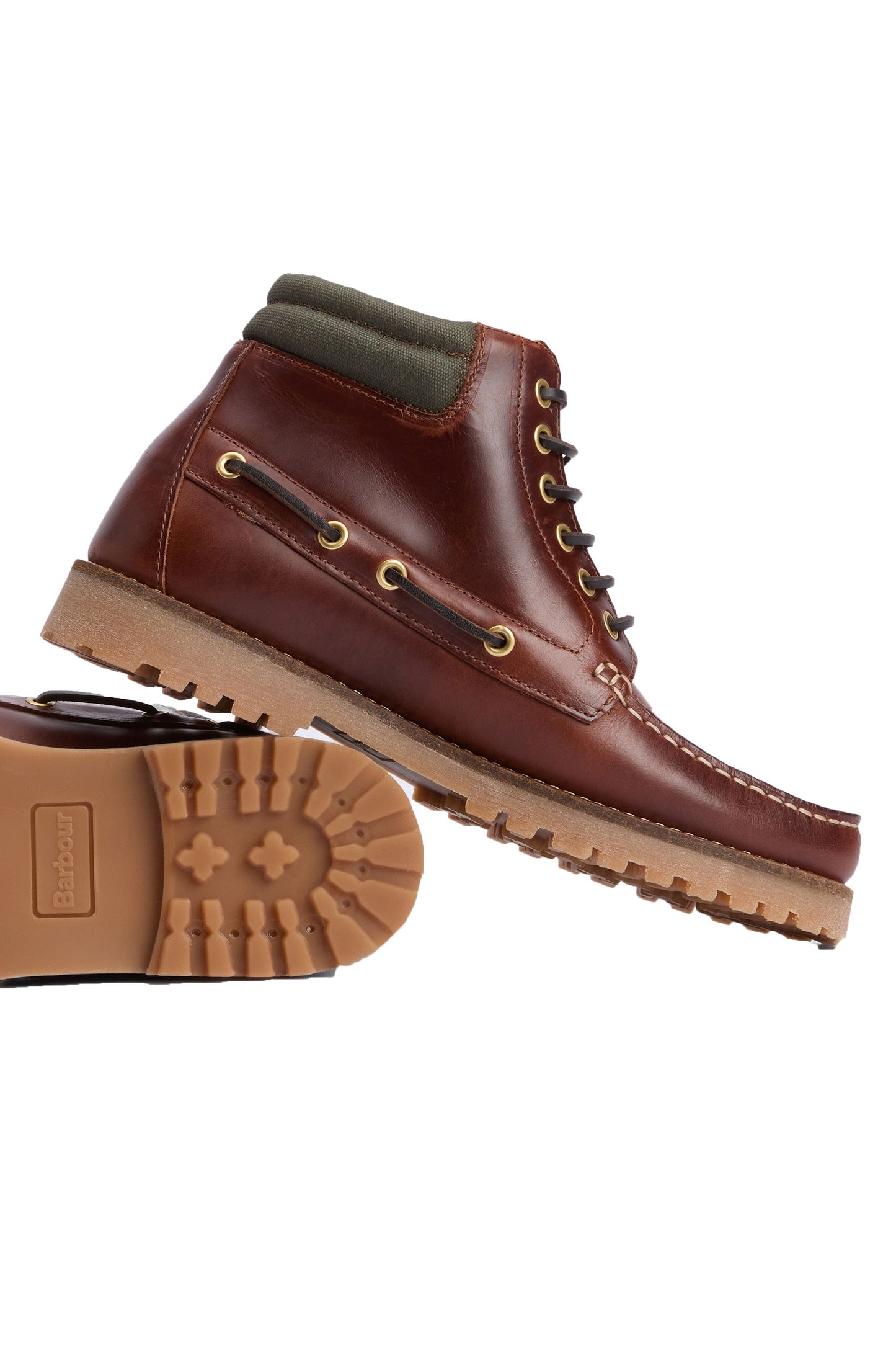 Barbour Tiller Boot Mahogany