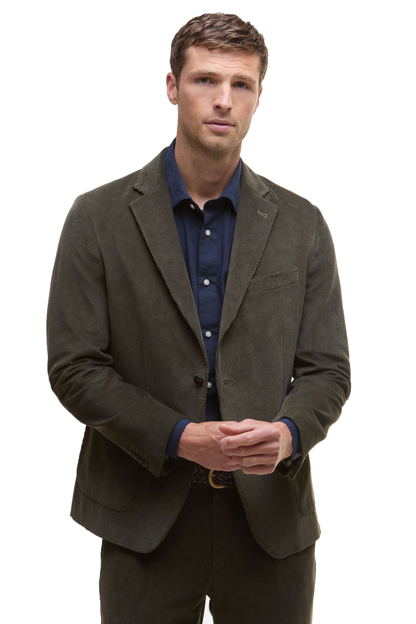Barbour BARBOUR WALLINGTON BLAZER OLIVE