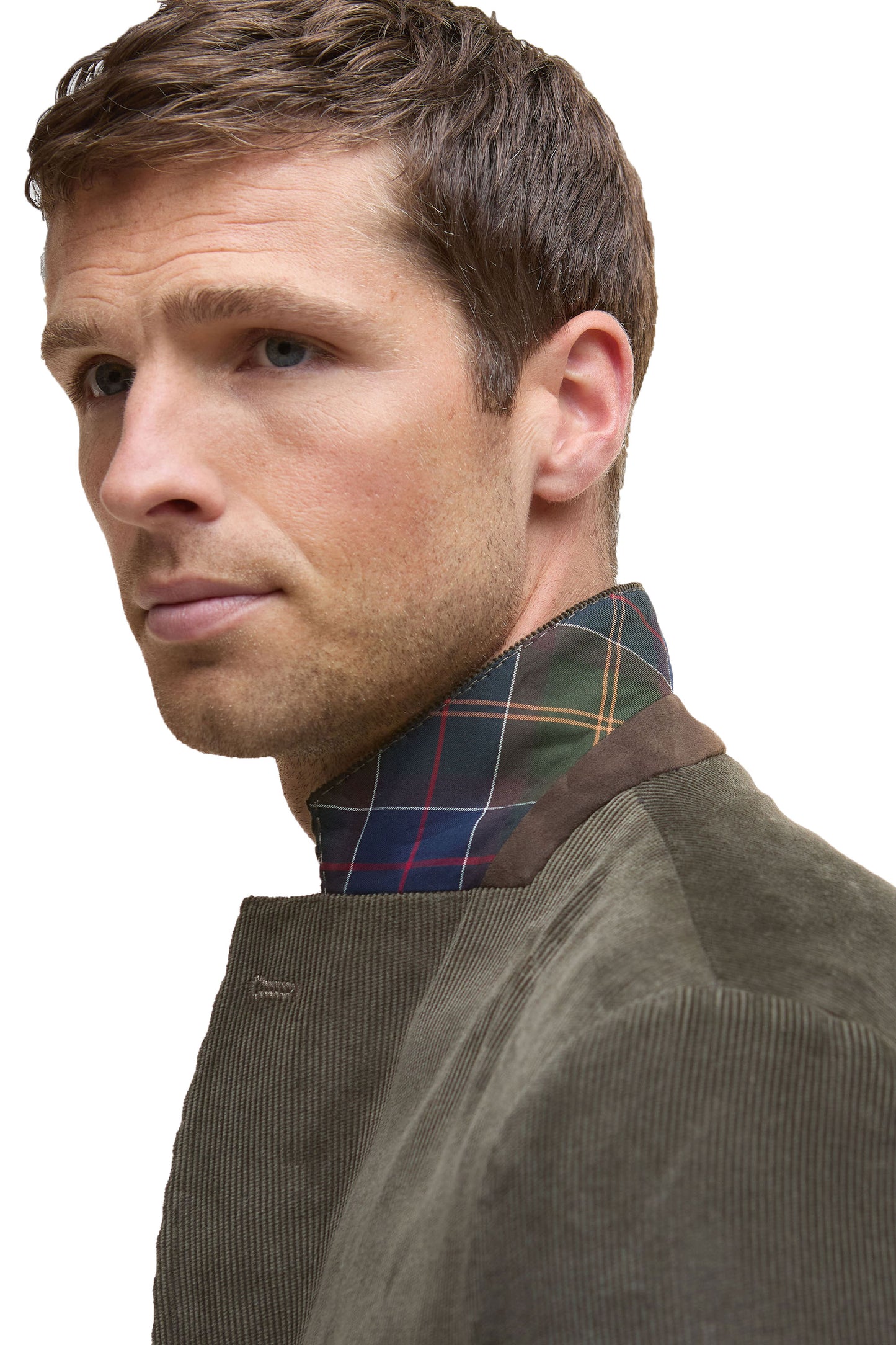 Barbour BARBOUR WALLINGTON BLAZER OLIVE
