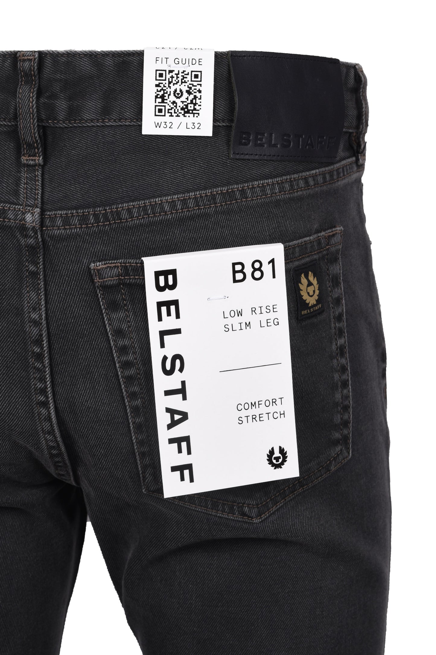 Belstaff B81 Denim Jean Washed Black