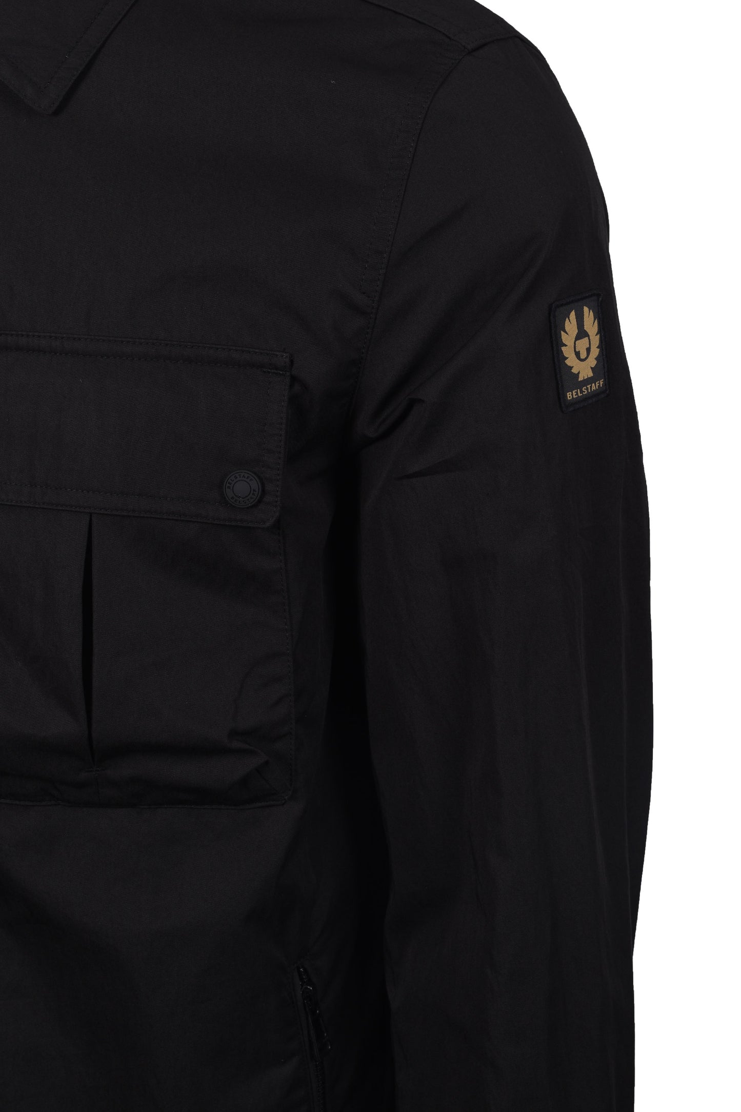 Belstaff Drome Overshirt Black