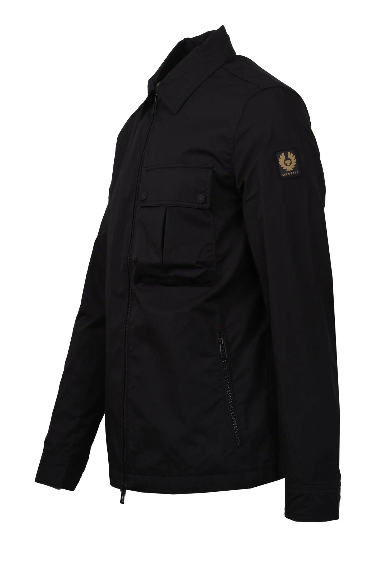 Belstaff Drome Overshirt Black Belstaff