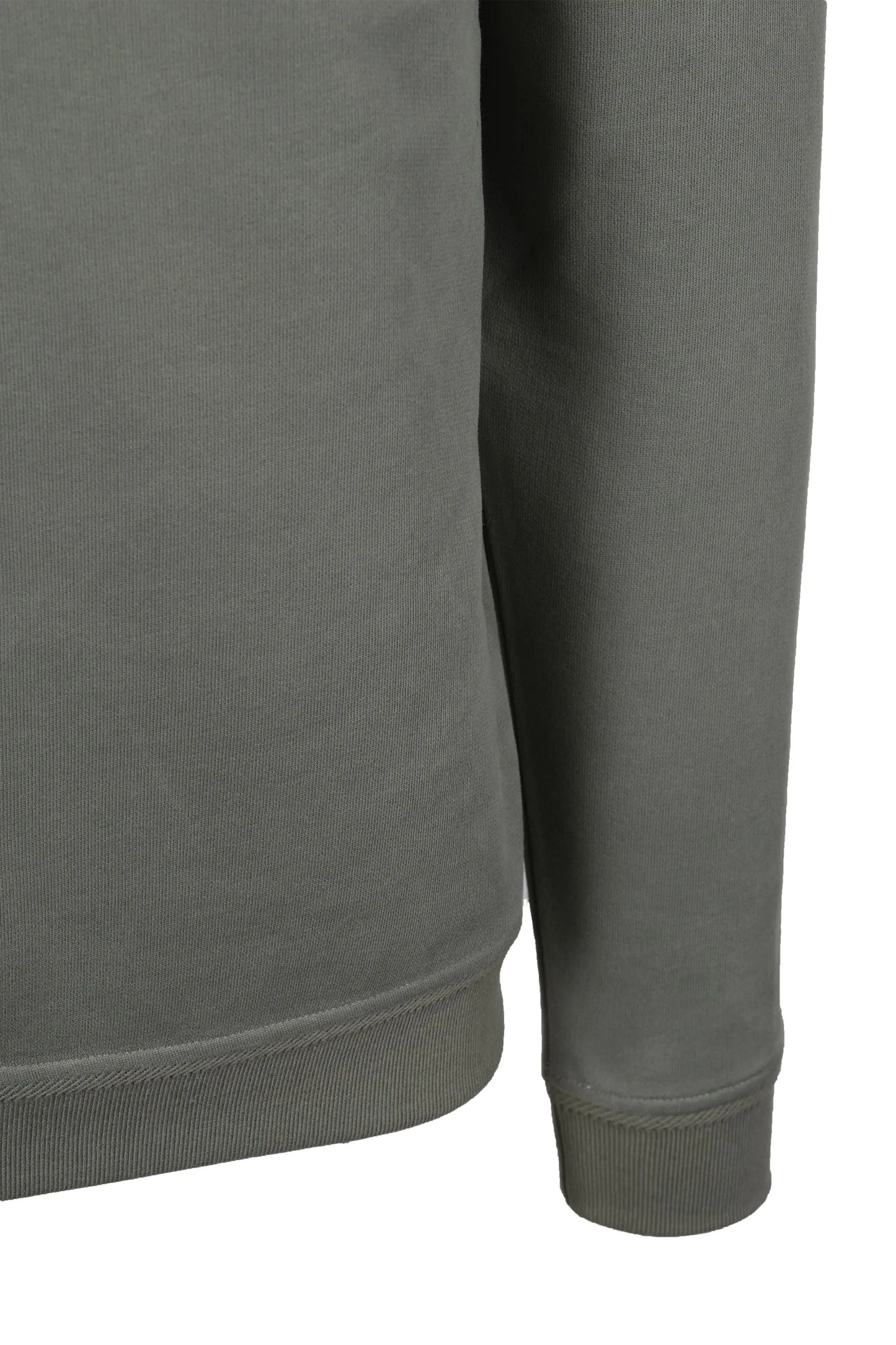 Belstaff Half Zip Sweatshirt Sage Green Belstaff
