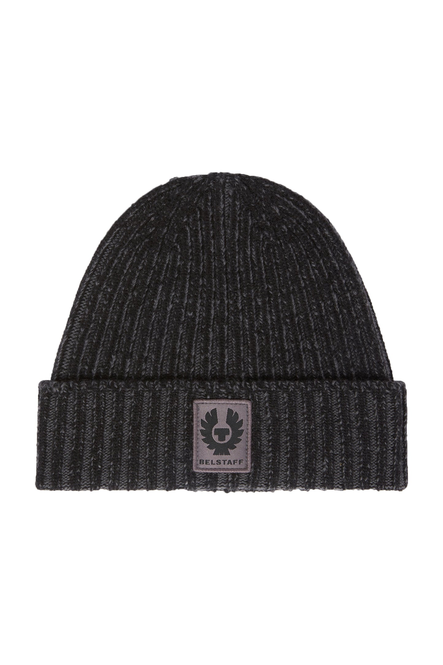 Belstaff Plated Watch Hat Black/Tornado Grey