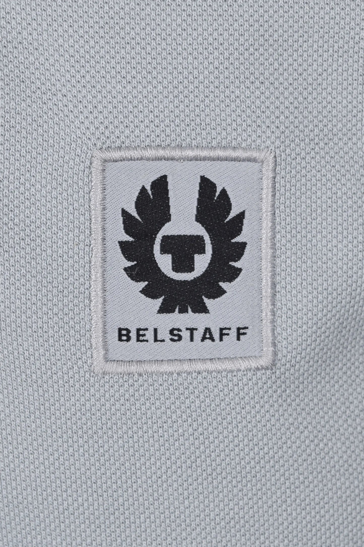 Belstaff Short Sleeve Polo Shirt Quarry Blue Belstaff