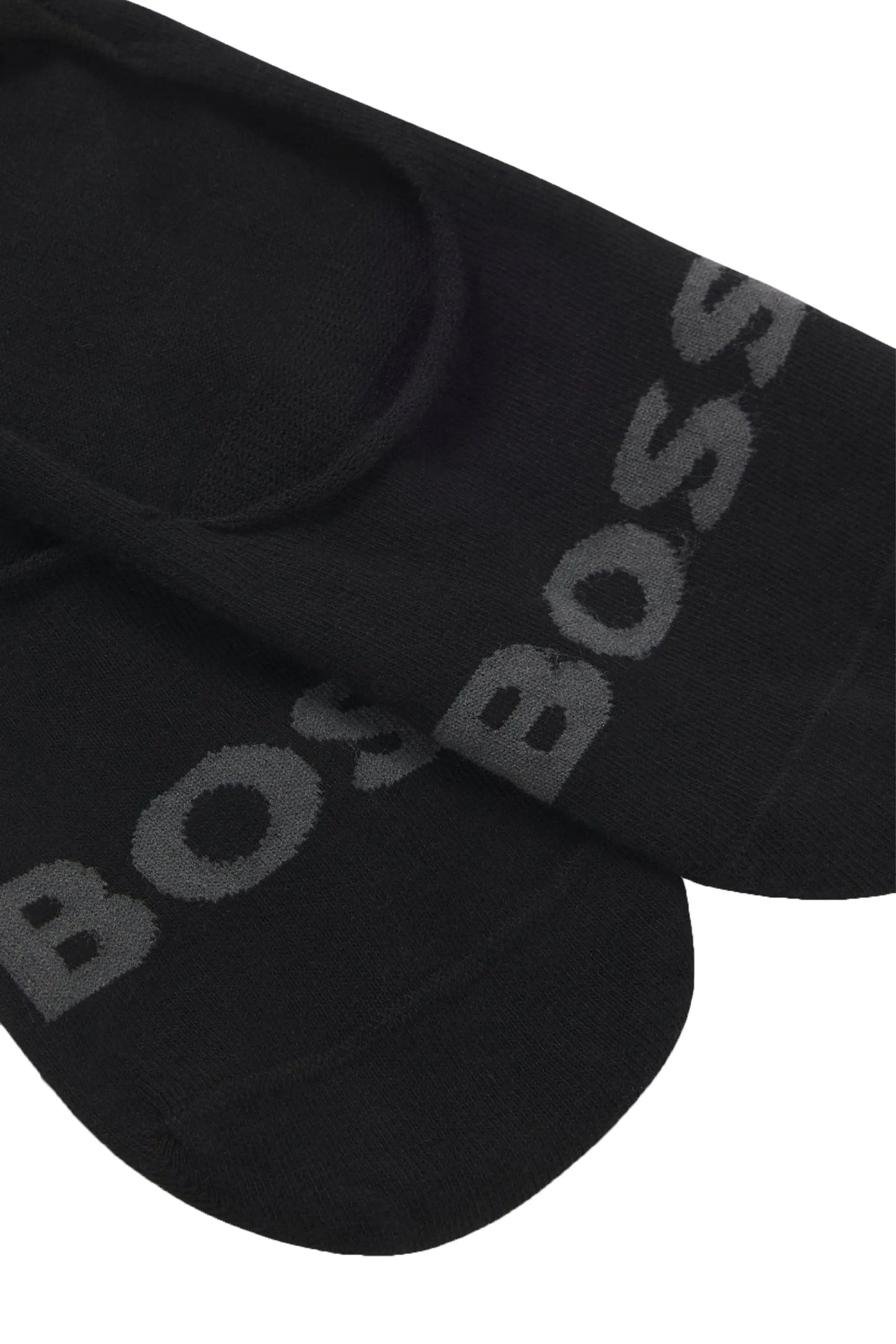 Boss Black 2 Pack Invisible Socks Black Boss Black