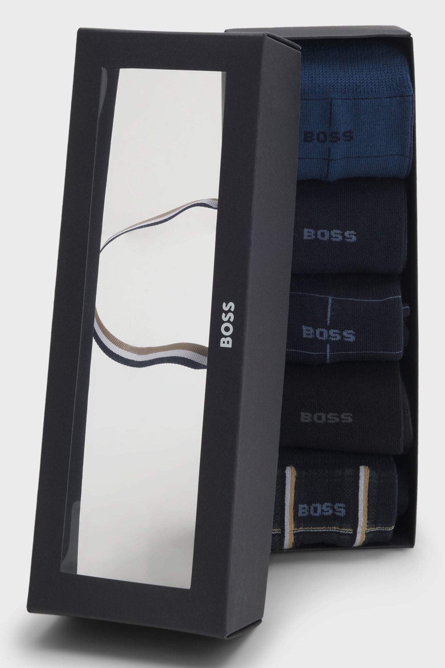 Boss Black 5P Sock Gift Set Blue Multi