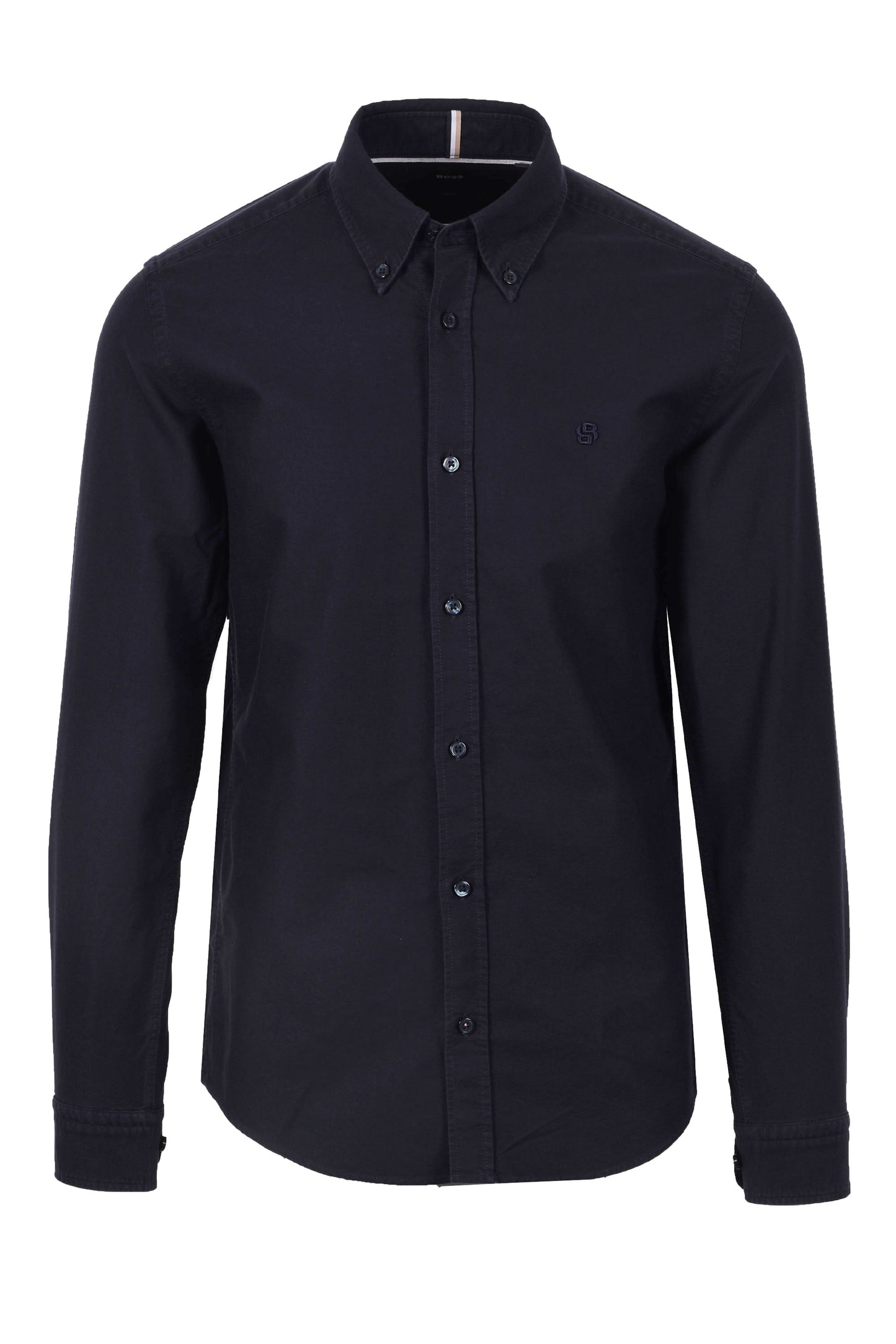 Boss Black H Roan Casual Oxford Shirt Dark Blue