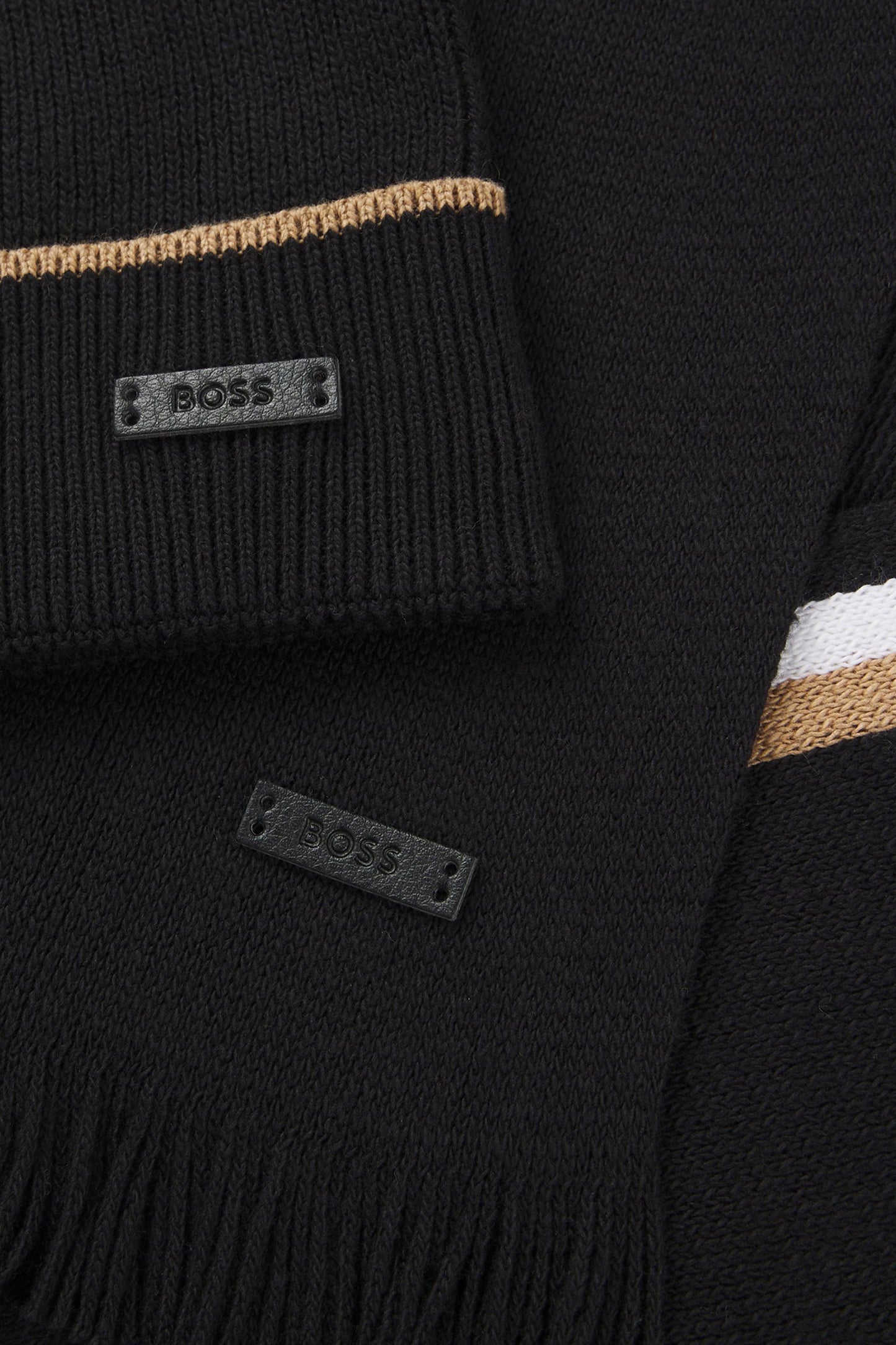 Boss Black HENZO SCARF SET BLACK