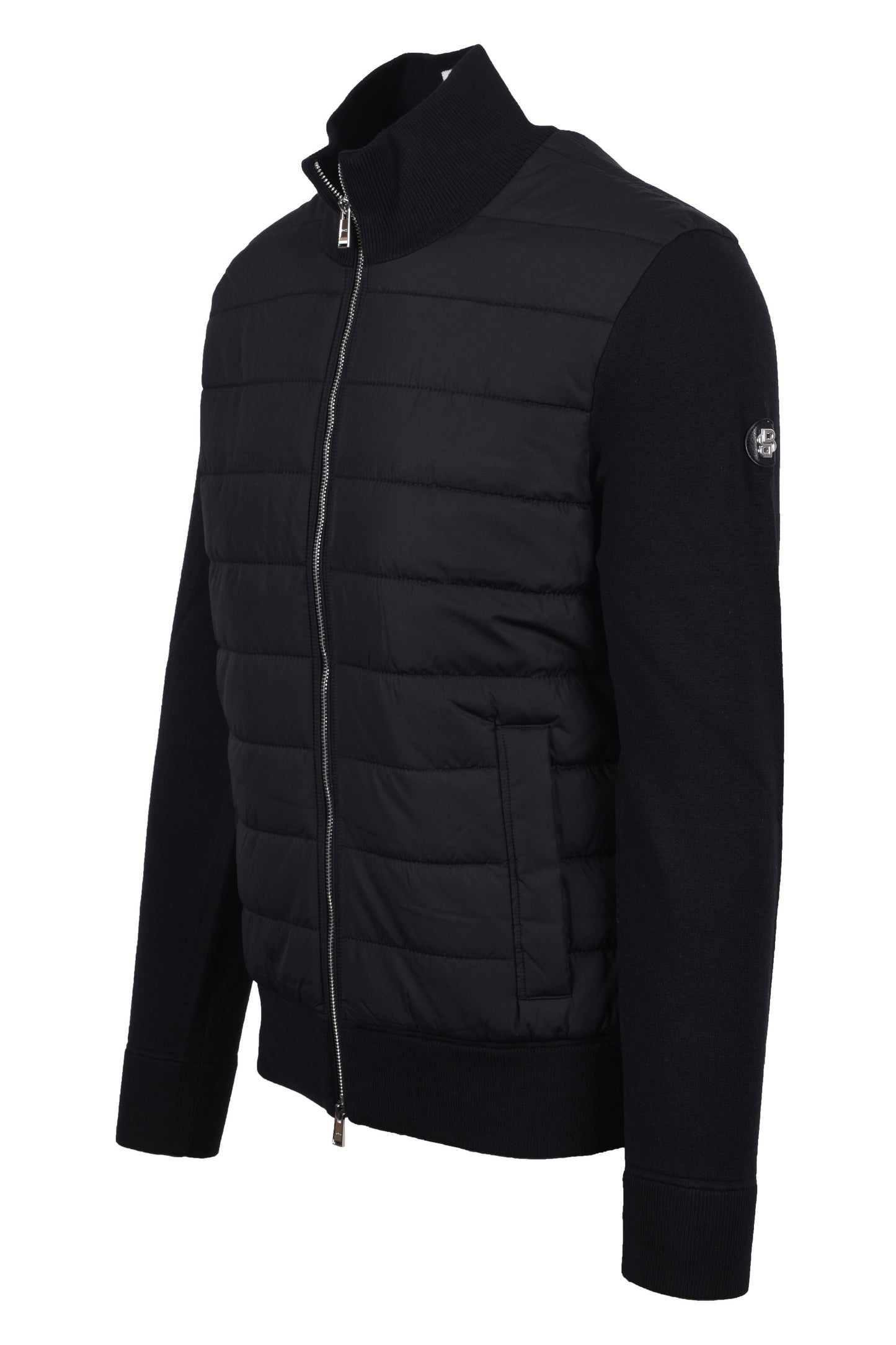 Boss Black Hernesto Mix-Media Jacket Black