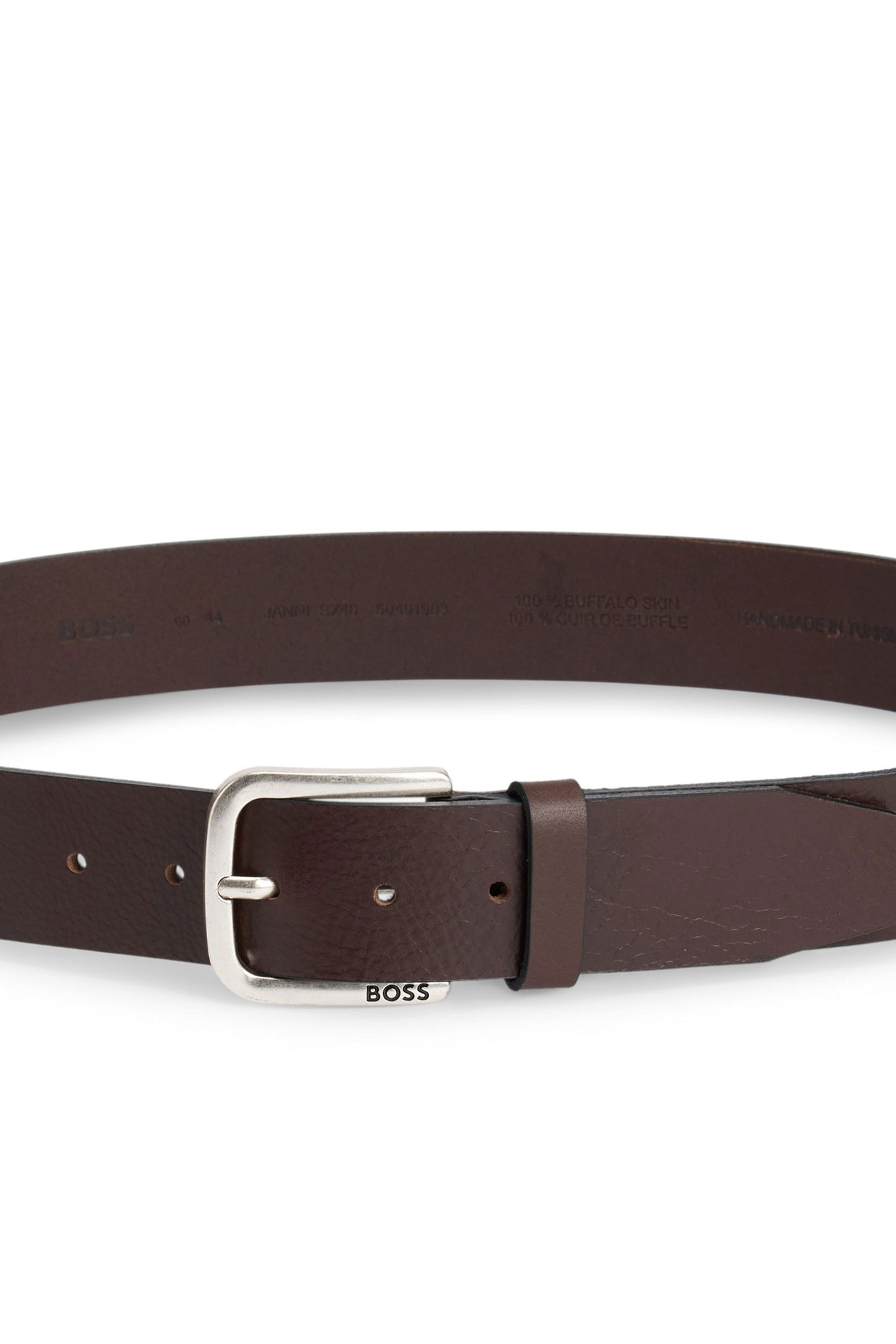 Boss Black Janni Belt Dark Brown
