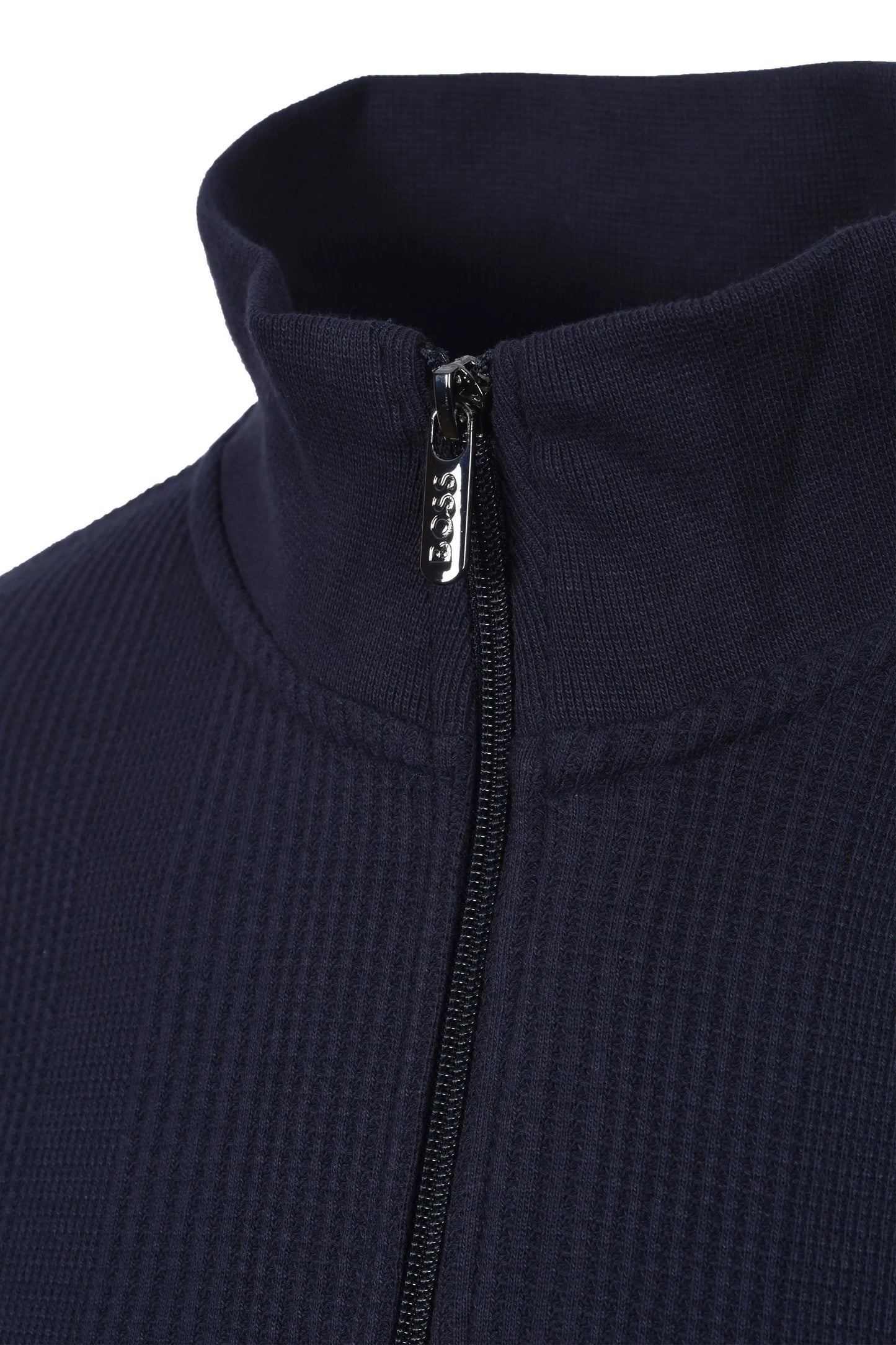 Boss Black STRUCTURE HALF ZIP DARK BLUE Boss Black