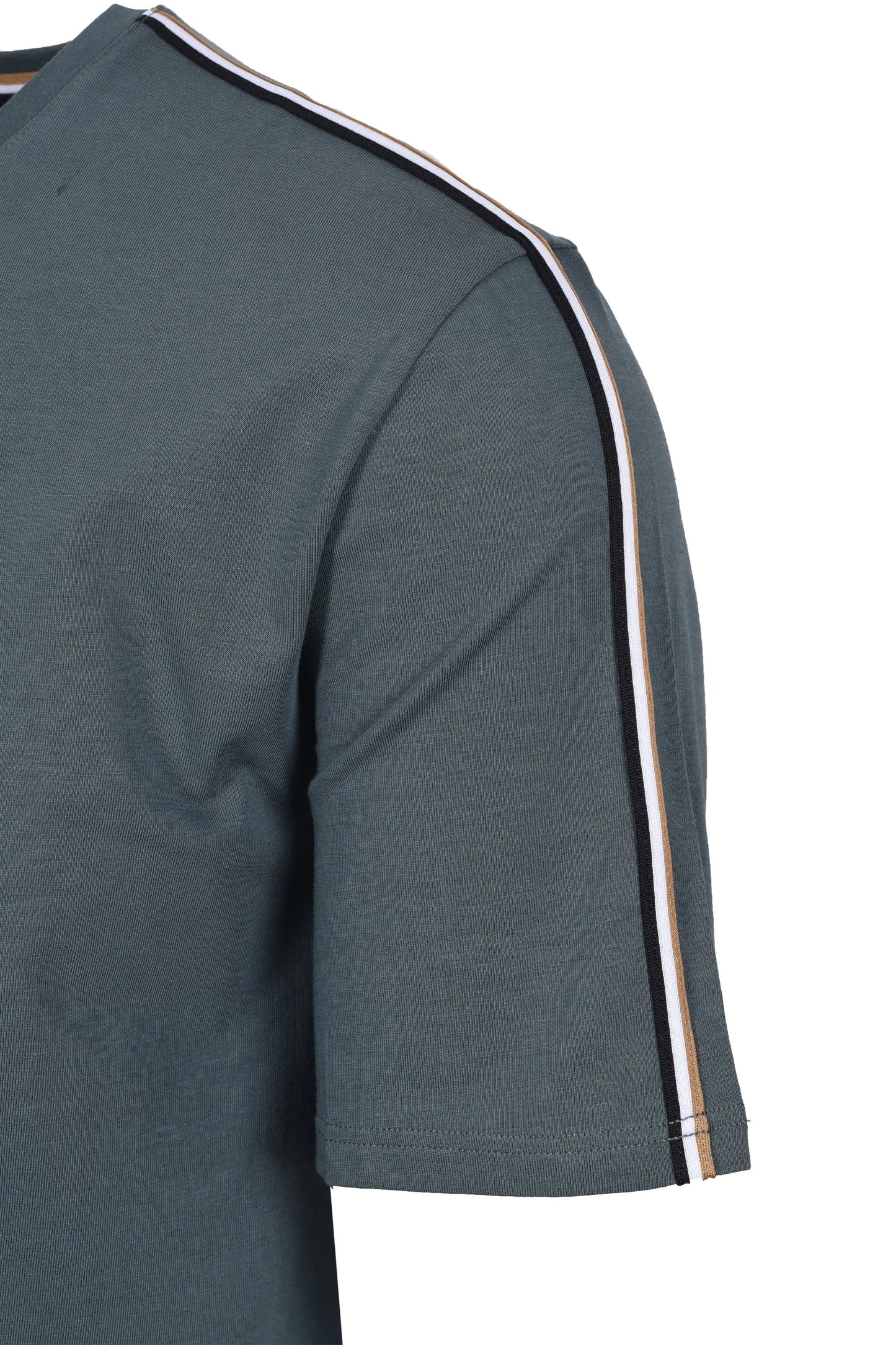 Boss Black UNIQUE T-SHIRT DARK GREEN Boss Black
