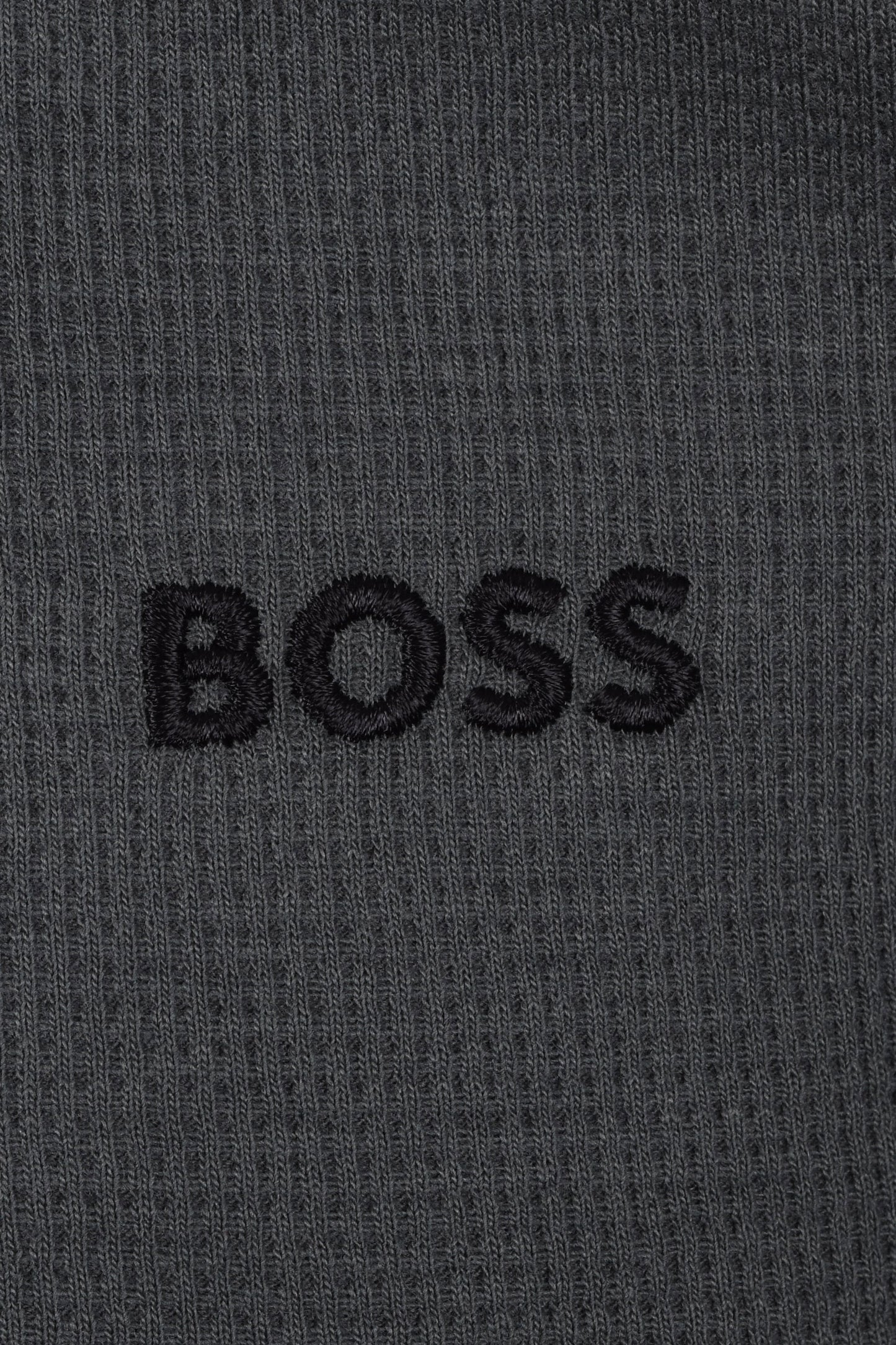 Boss Black WAFFLE T-SHIRT OPEN GREEN