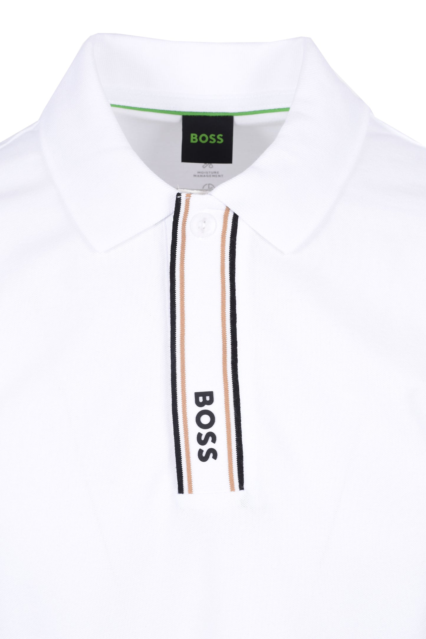 Boss Green PL Paddy Polo White