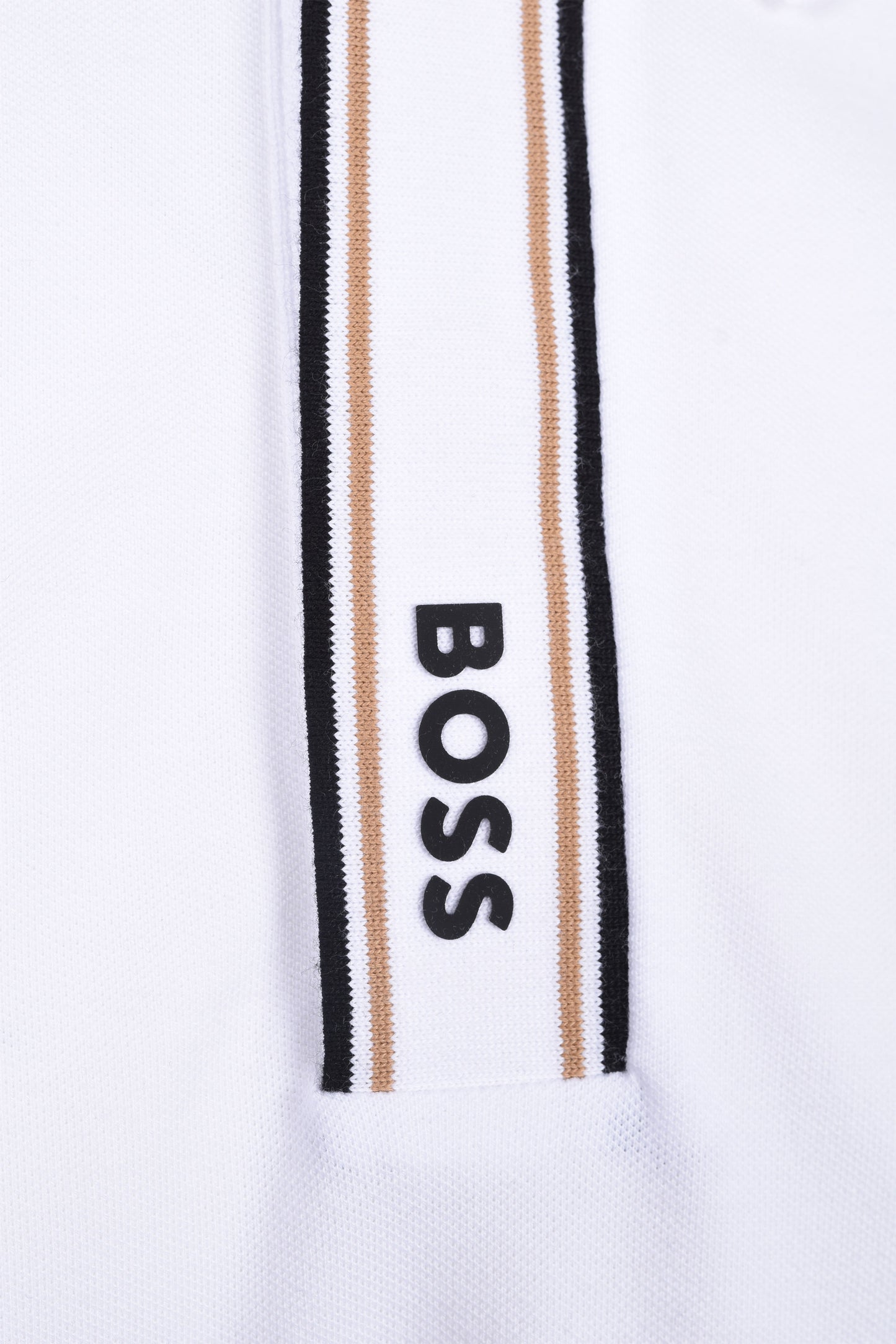 Boss Green PL Paddy Polo White
