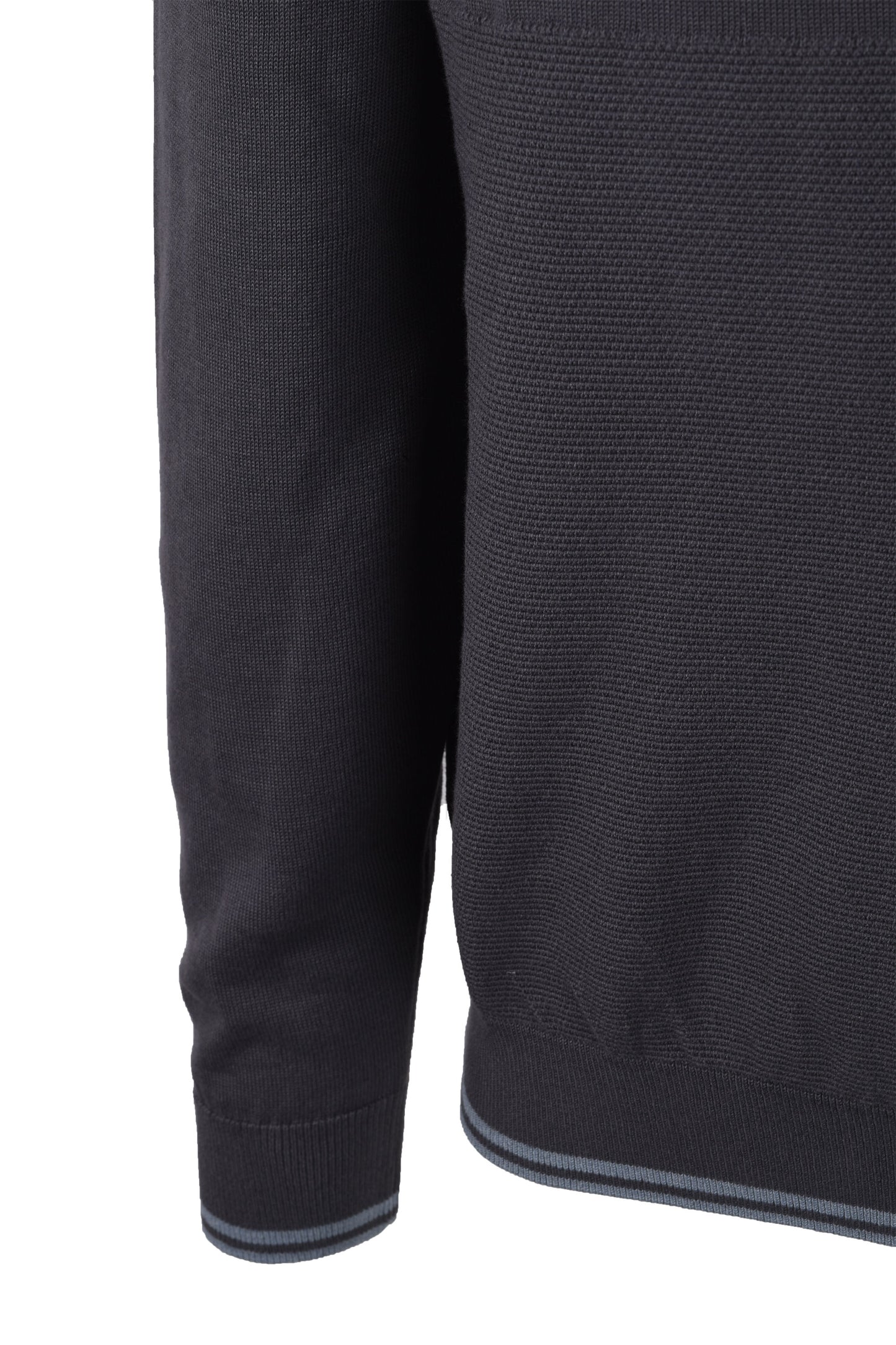 Boss Green Zone Half Zip Knitwear Dark Grey