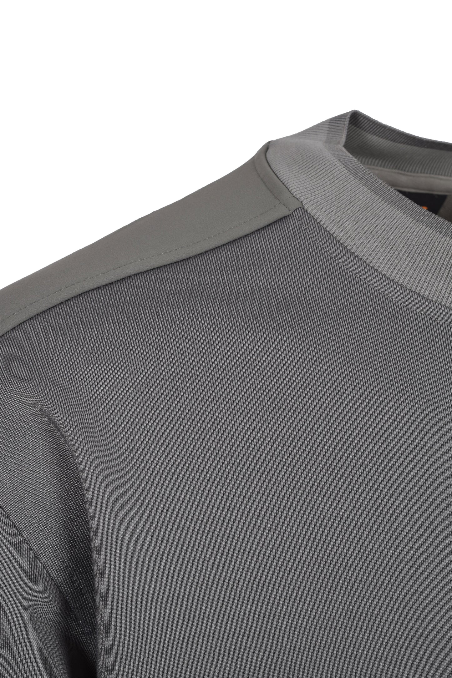Boss Orange FUNCTIONAL SWEATSHIRT OPEN GREY