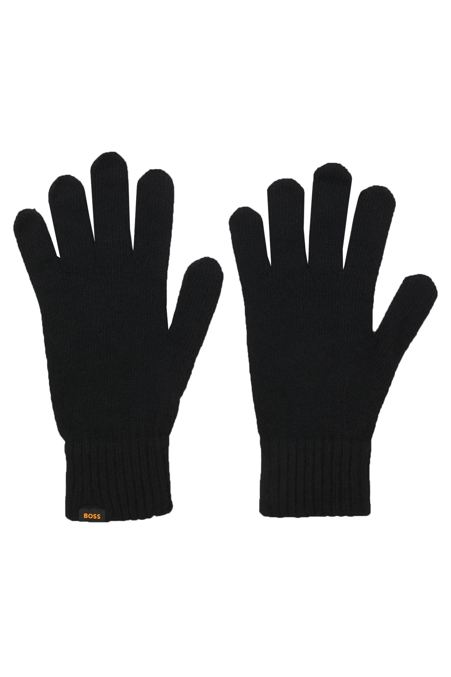 Boss Orange Kalipso Knitted Hat and Gloves Set Black Boss Orange