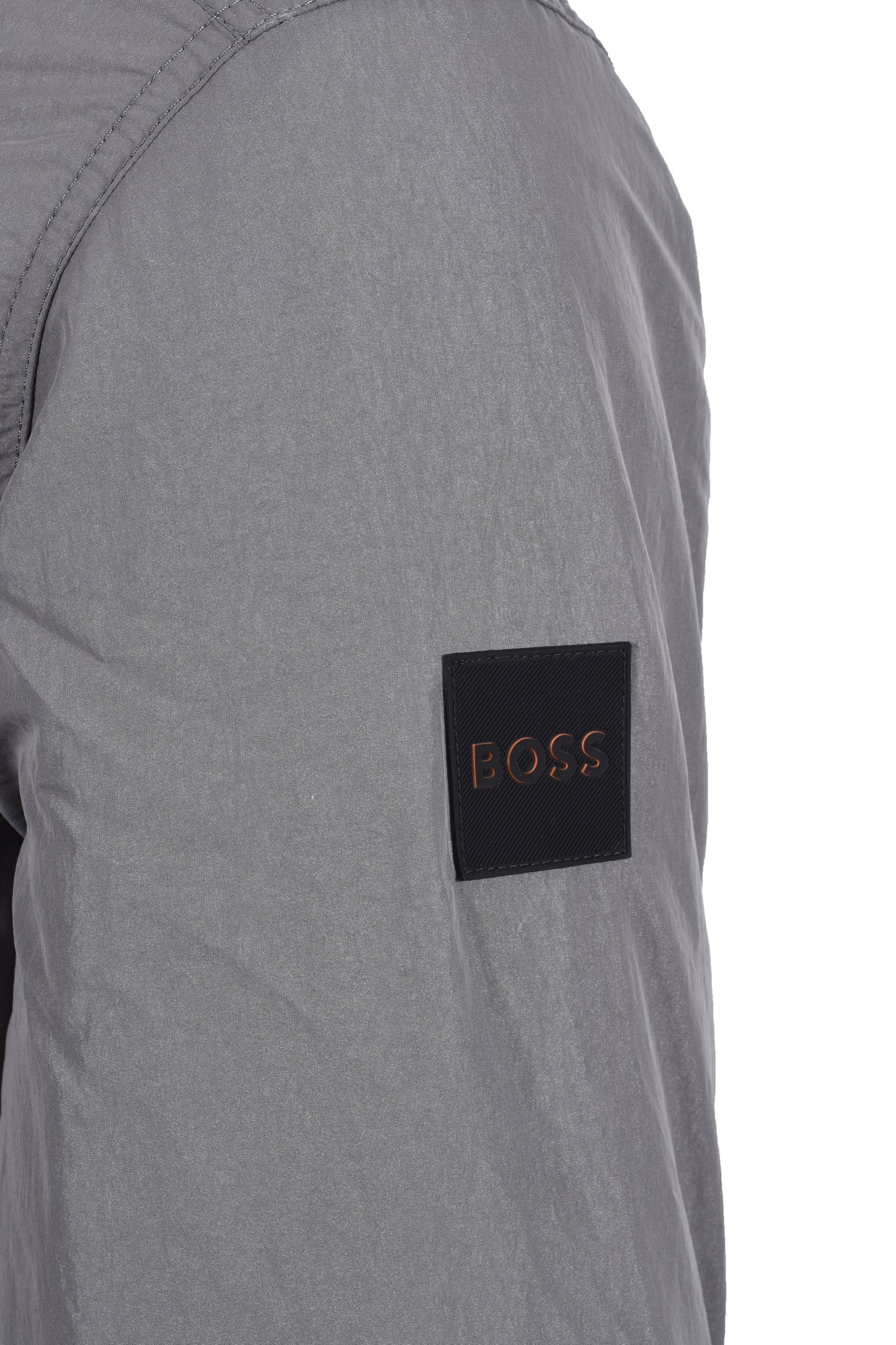 Boss Orange Leejay Overshirt Open grey