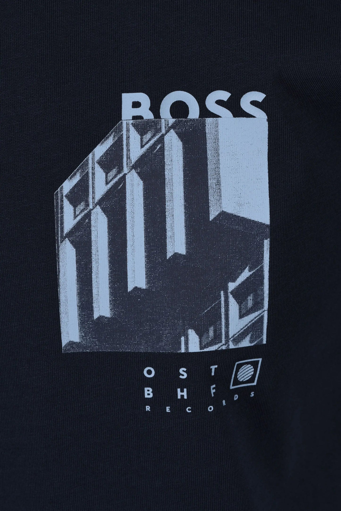 Boss Orange TE_BOARD TSHIRT DARK BLUE Boss Orange