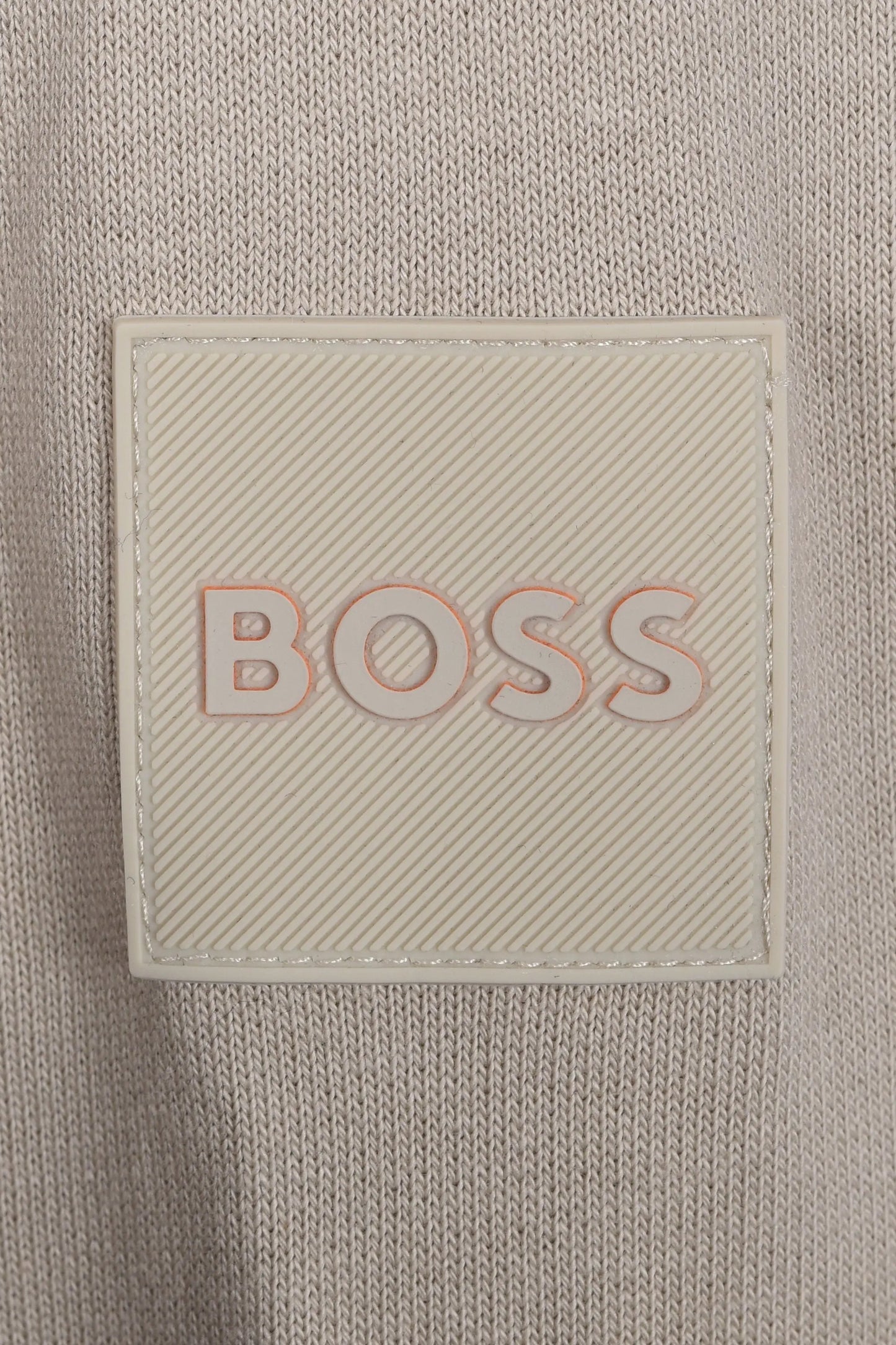 Boss Orange ZE_PROTECTIVE HOODED FULL ZIP LIGHT BEIGE Boss Orange