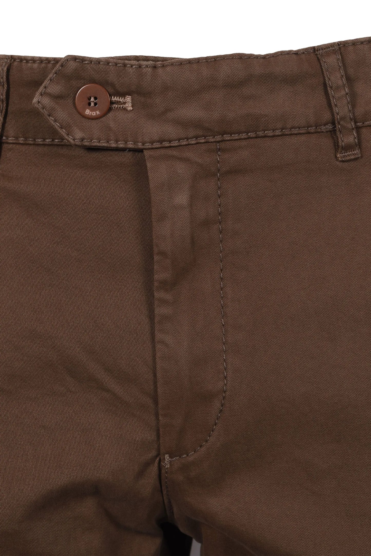 Brax Everest Cotton Chino Brown Brax