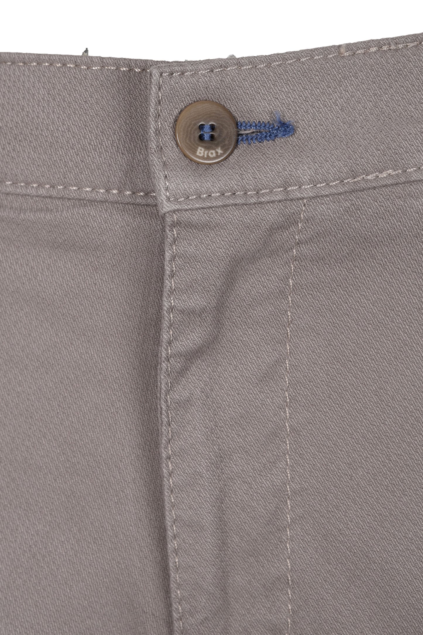 Brax Fabio Cotton Trouser Mushroom
