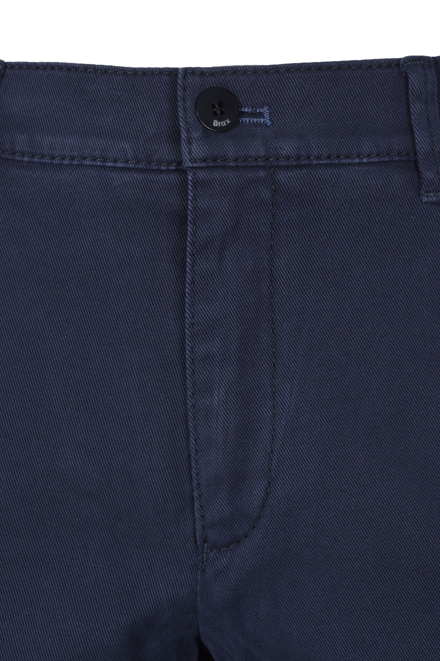 Brax Fabio Cotton Trouser Navy
