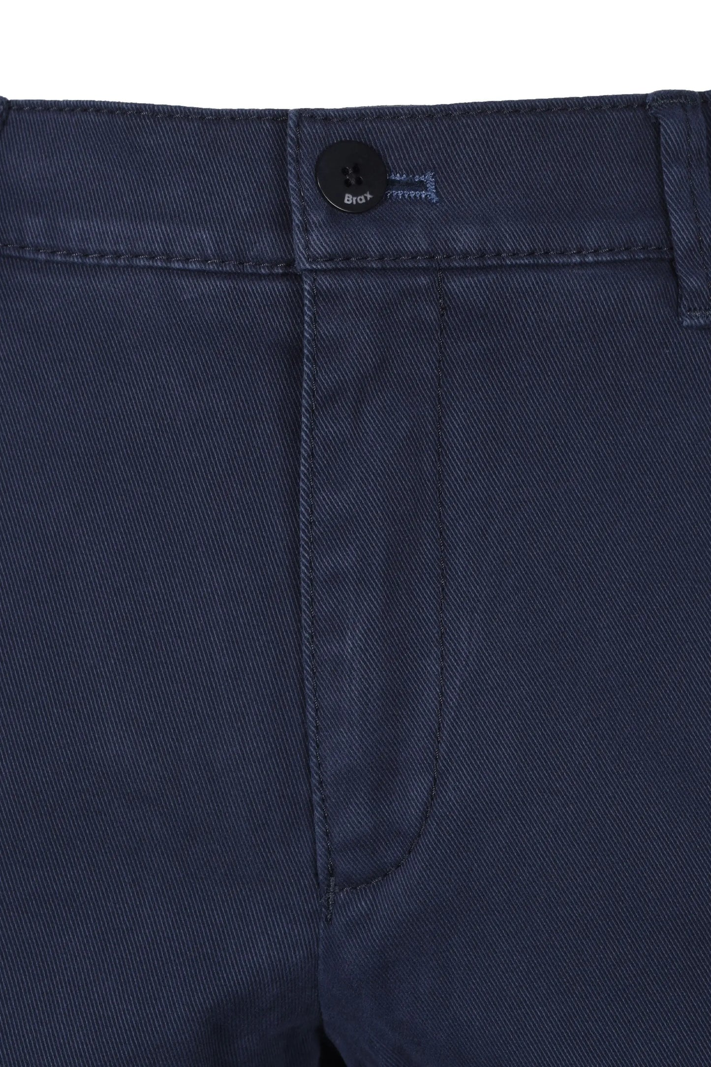Brax Fabio Cotton Trouser Navy Brax