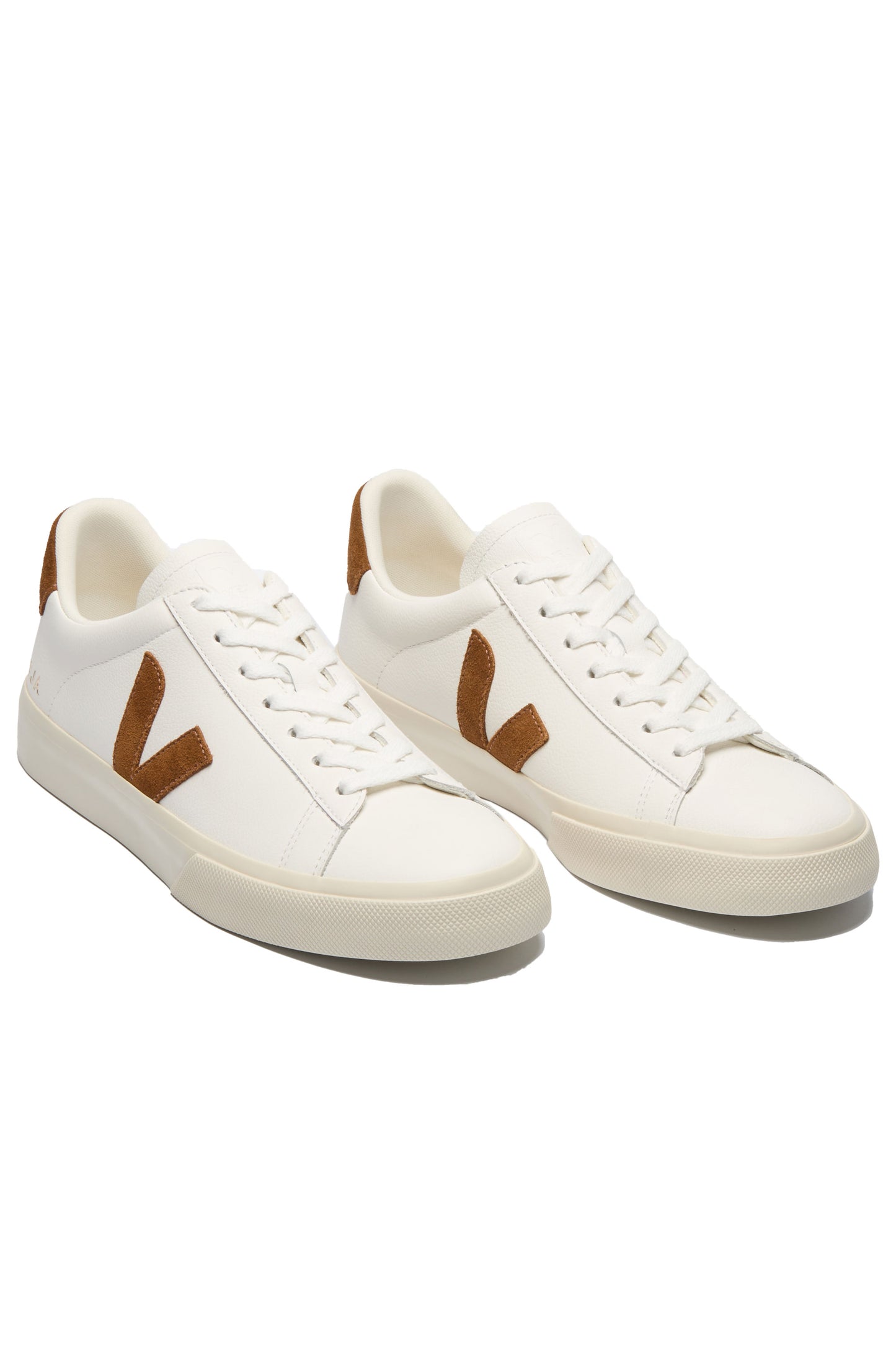 Veja Campo Leather Trainer White/Cognac