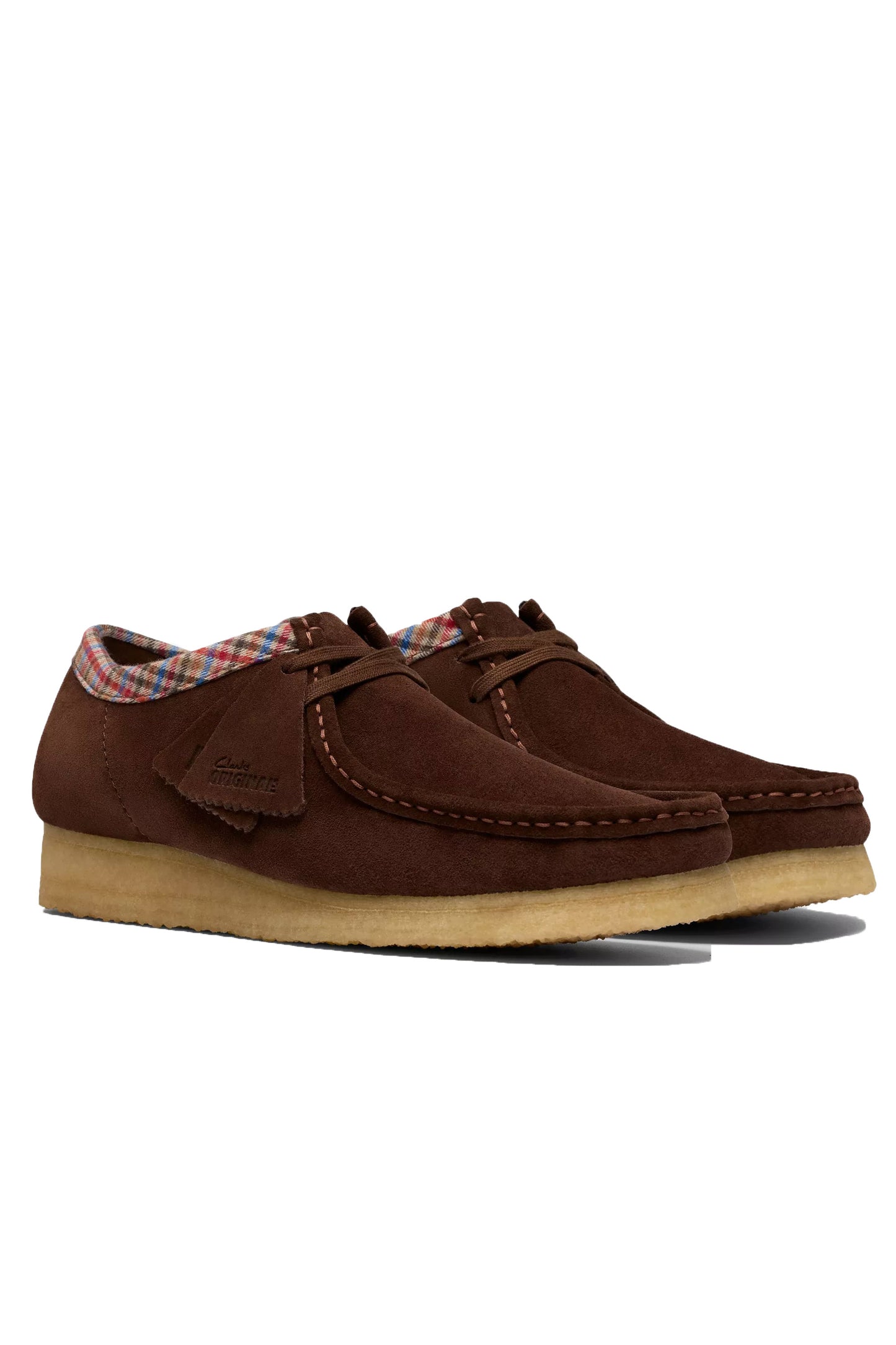 Clarks Originals Wallabee Chocolate Combi