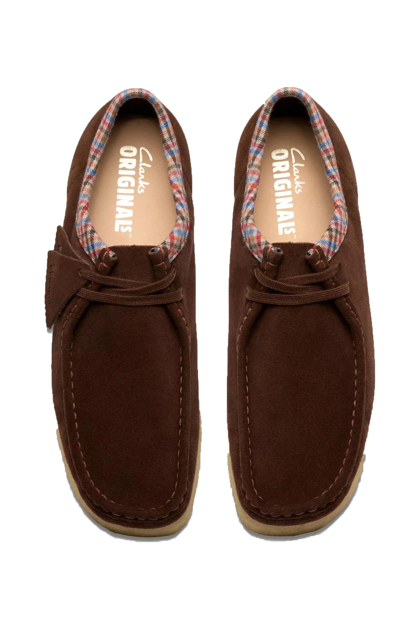 Clarks Originals Wallabee Chocolate Combi Clarks Originals