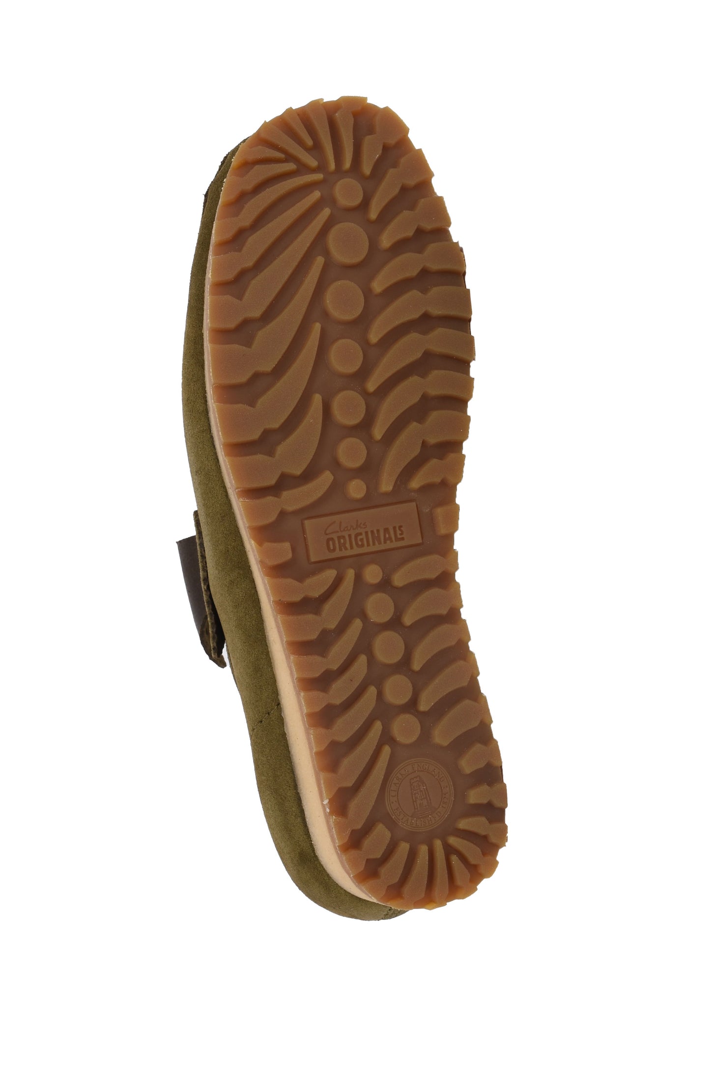 Clarks Originals Wallabee RB Olive Suede