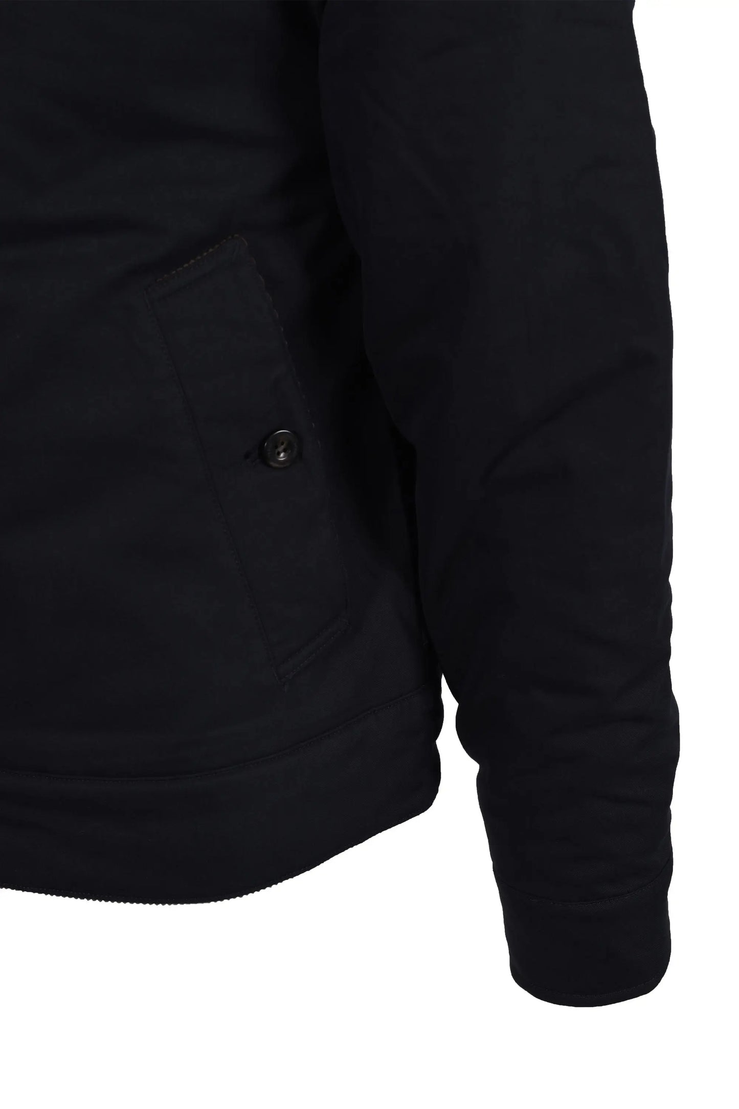 FRED PERRY COTTON CABAN JACKET NAVY Fred Perry