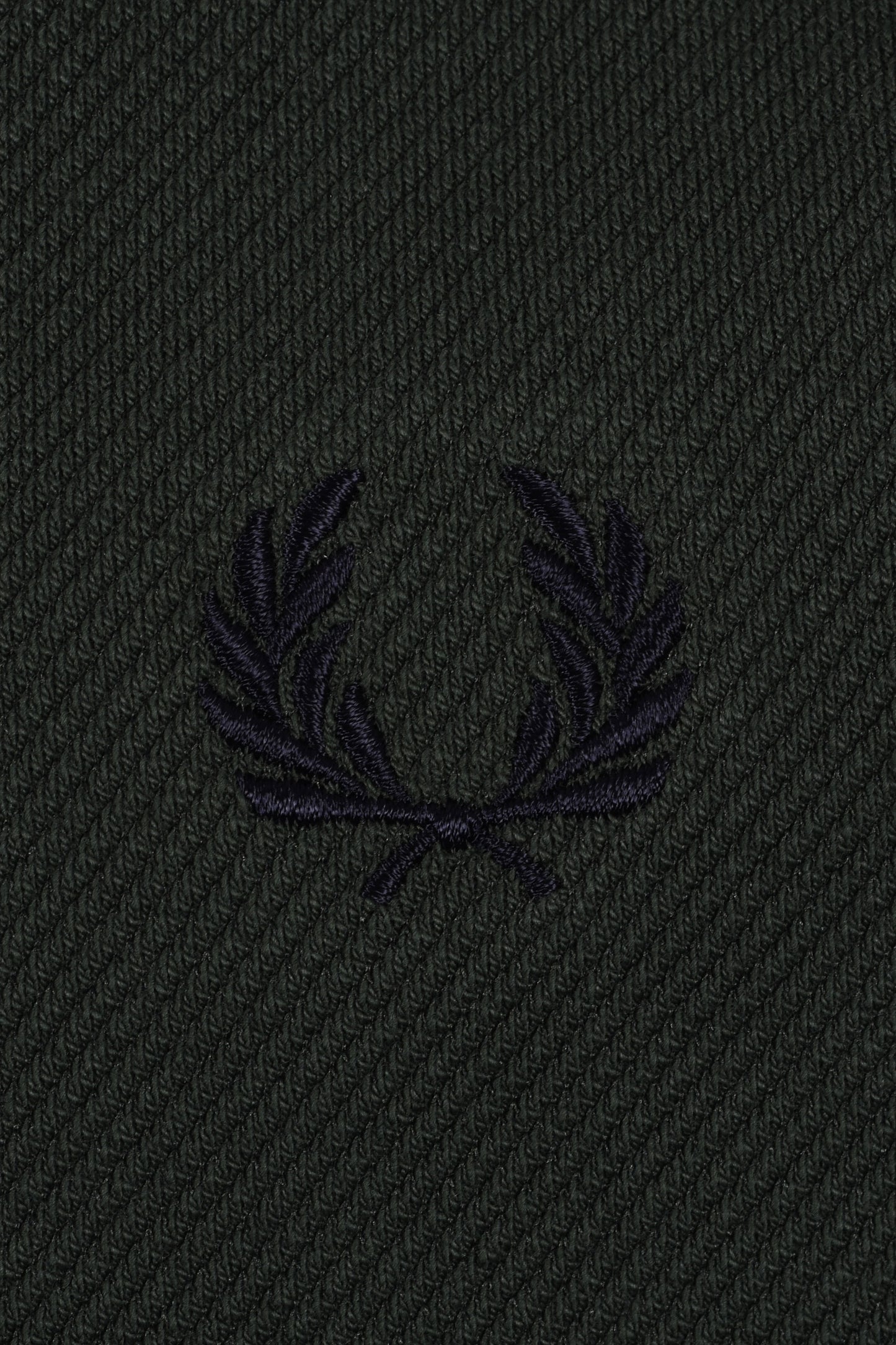 FRED PERRY DASH TAPED TRACK JACKET COURT GREEN