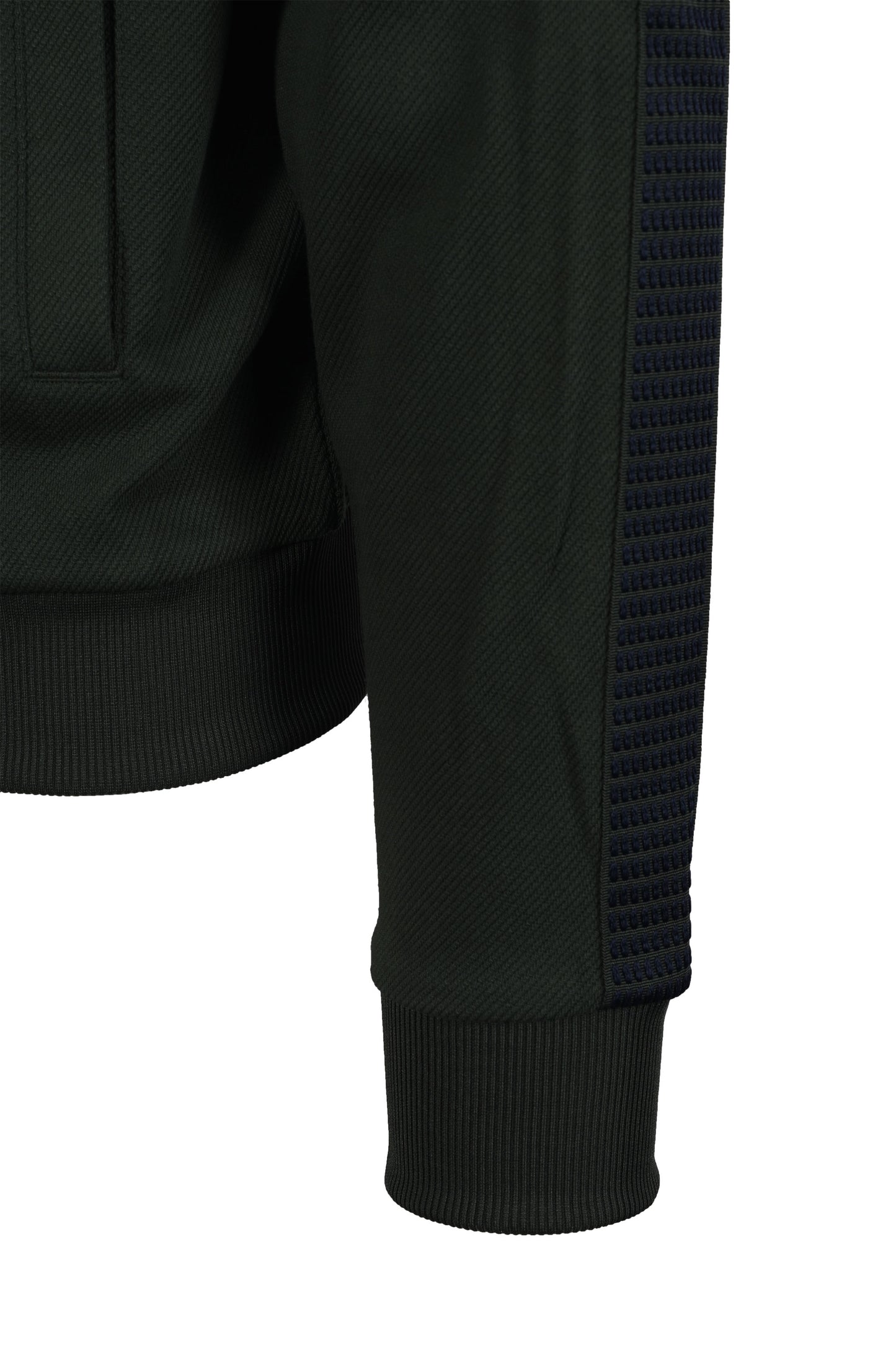 FRED PERRY DASH TAPED TRACK JACKET COURT GREEN