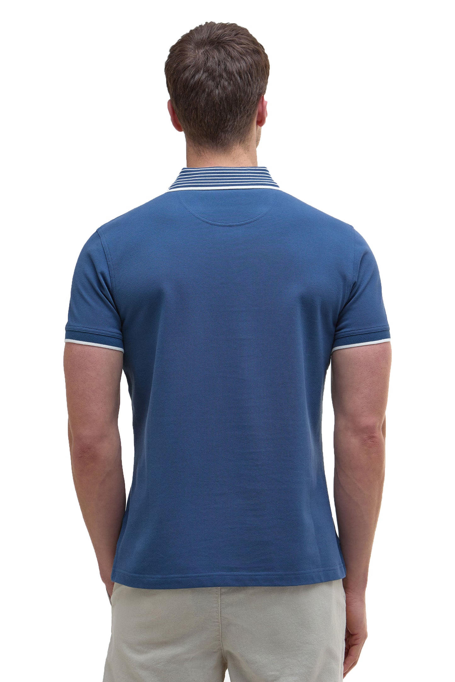 BARBOUR DENWICK POLO SHIRT DARK DENIM