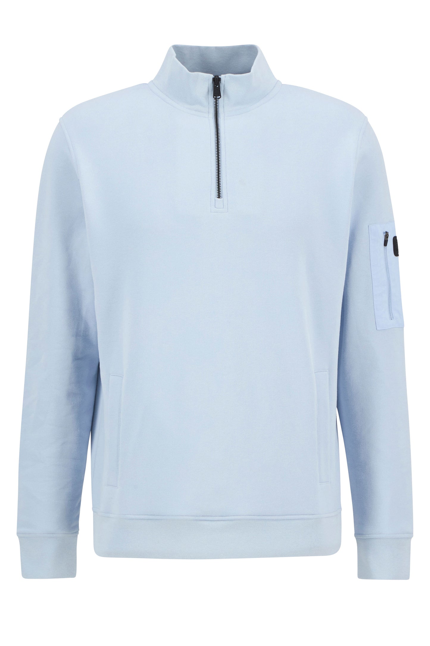 BARBOUR INTERNATIONAL EWAN FUNNEL NECK SWEATSHIRT HERITAGE BLUE