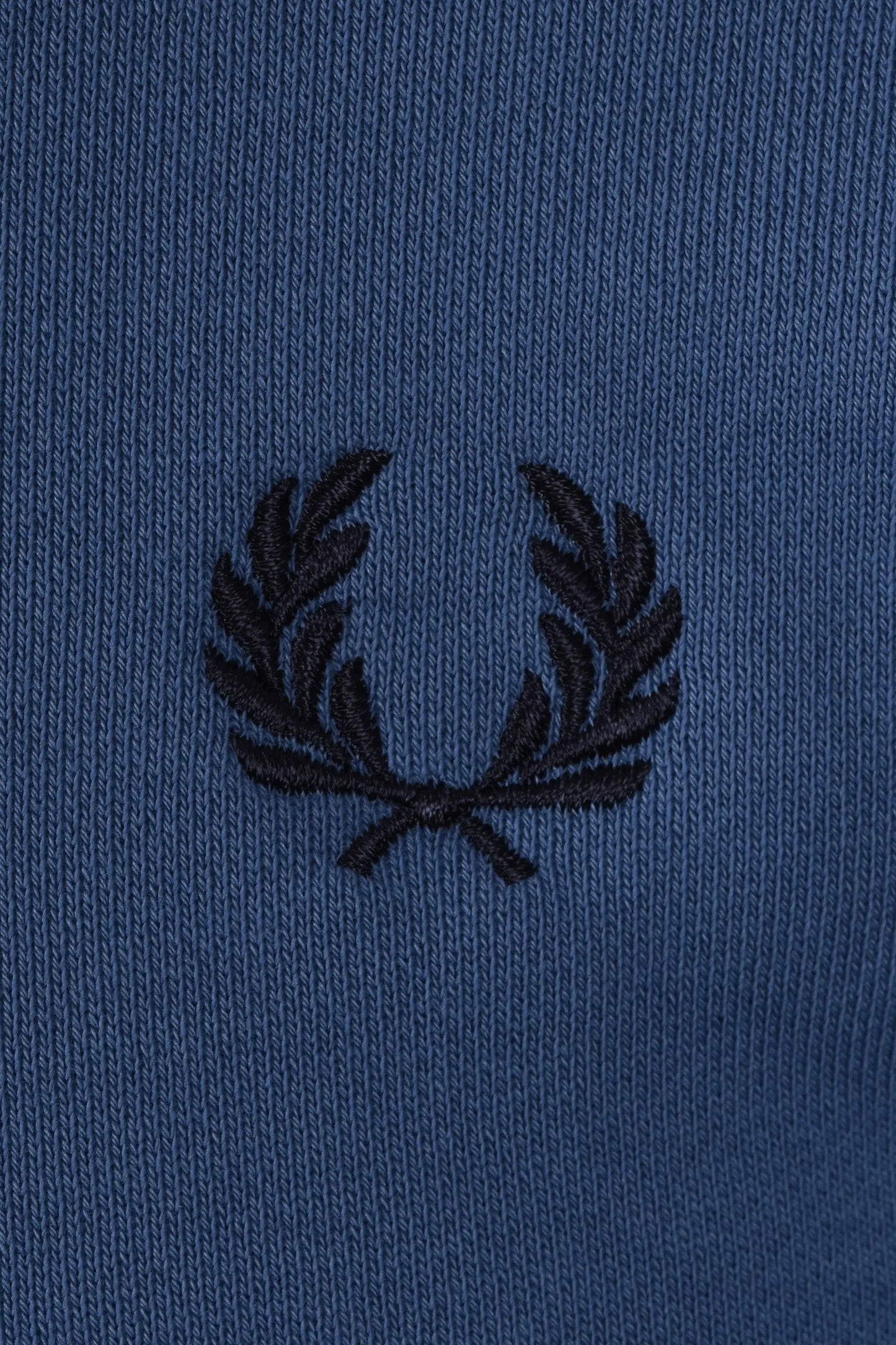 FRED PERRY HALF ZIP SWEATSHIRT ACE BLUE/WHITE/TENNIS BLUE Fred Perry