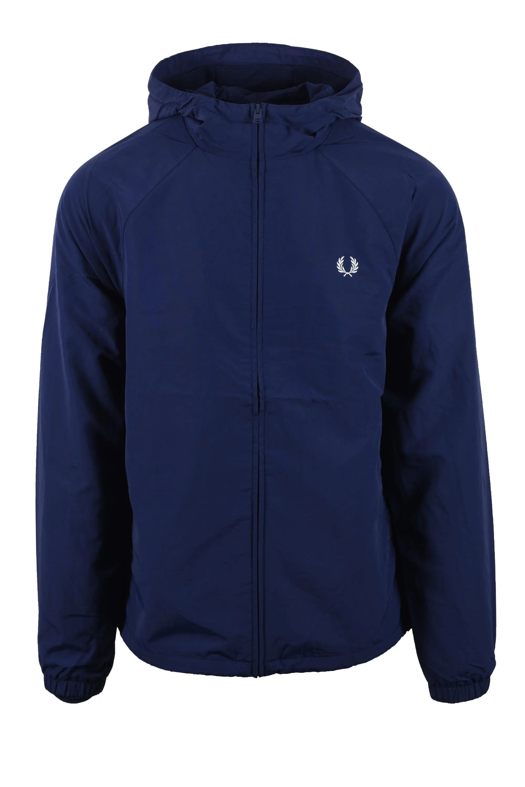 FRED PERRY HOODED SHELL JACKET FRENCH NAVY – Michael Stewart