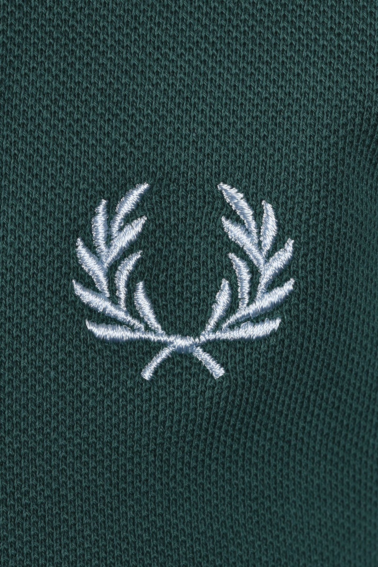 FRED PERRY POLO SHIRT SPORT GREEN/TRACK BLUE