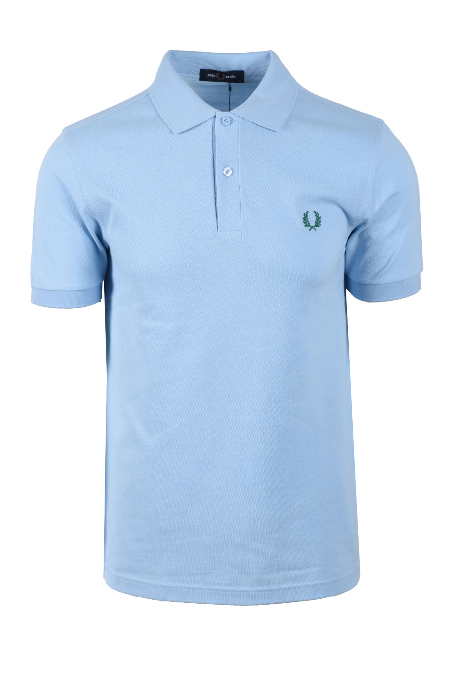 FRED PERRY POLO SHIRT TRACK BLUE/SPORT GREEN