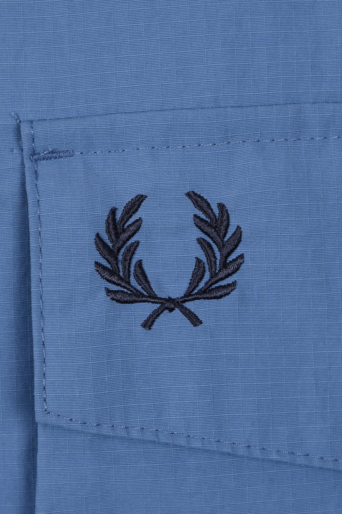 FRED PERRY RIPSTOP POCKET OVERSHIRT ACE BLUE Fred Perry