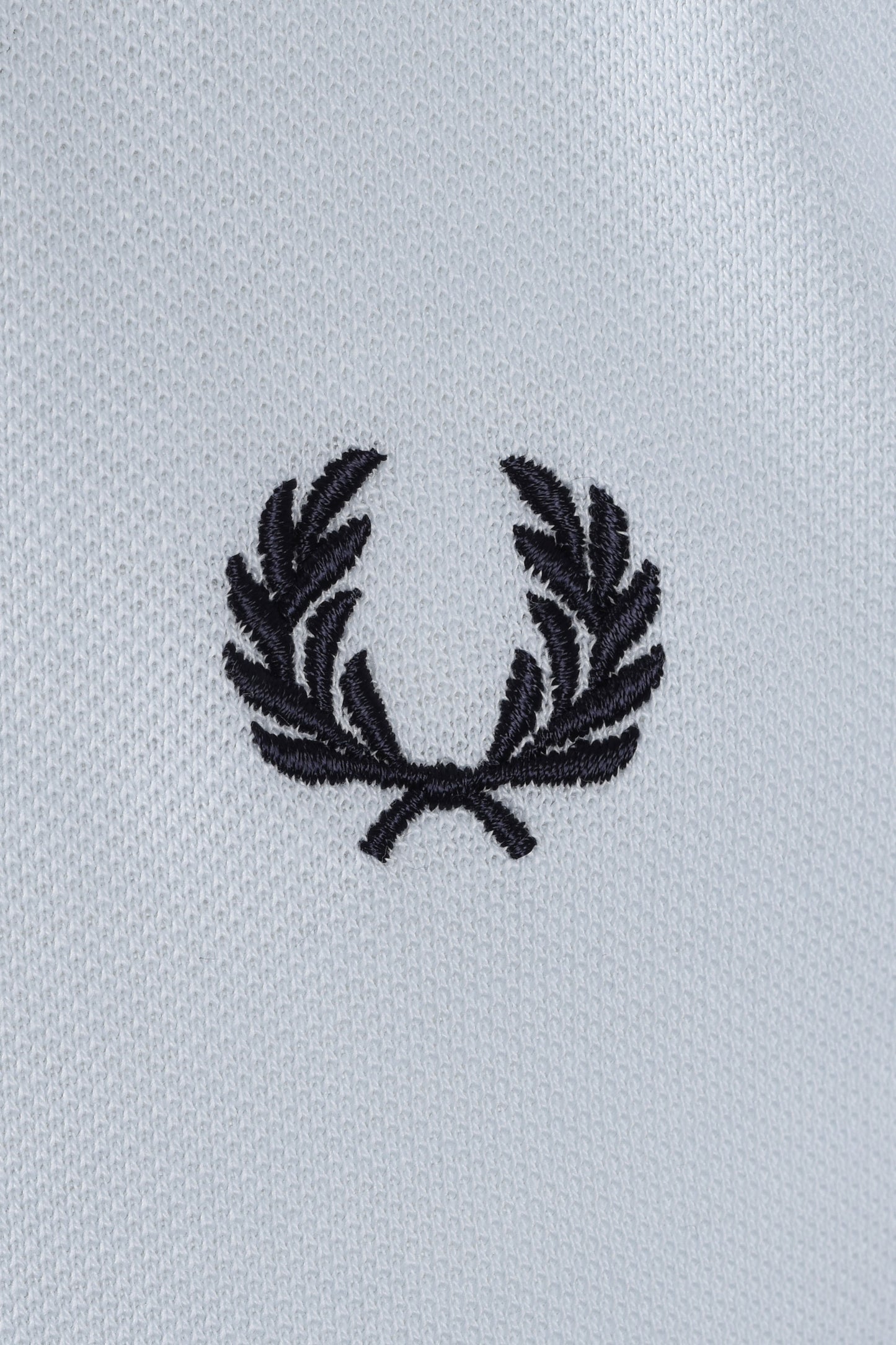 FRED PERRY STRIPED CUFF T-SHIRT LIGHT ICE