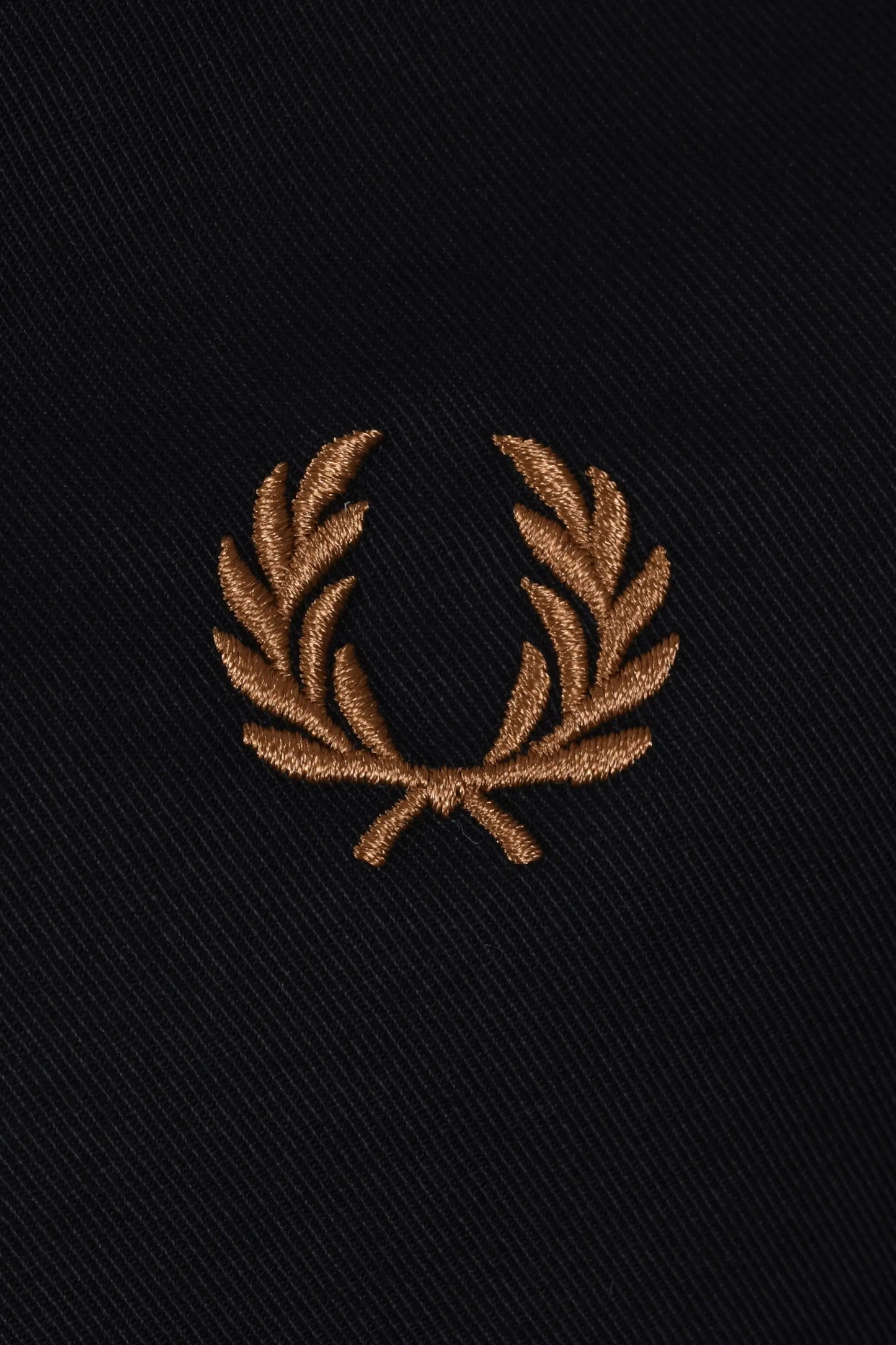 FRED PERRY TWILL HARRINGTON JACKET BLACK Fred Perry