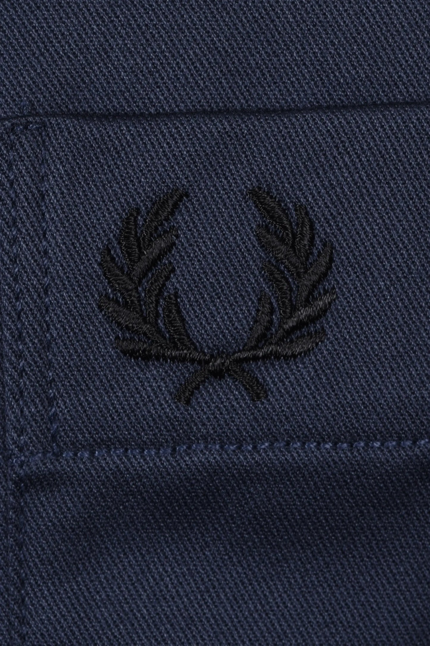 FRED PERRY TWILL OVERSHIRT DARK AIRFORCE Fred Perry