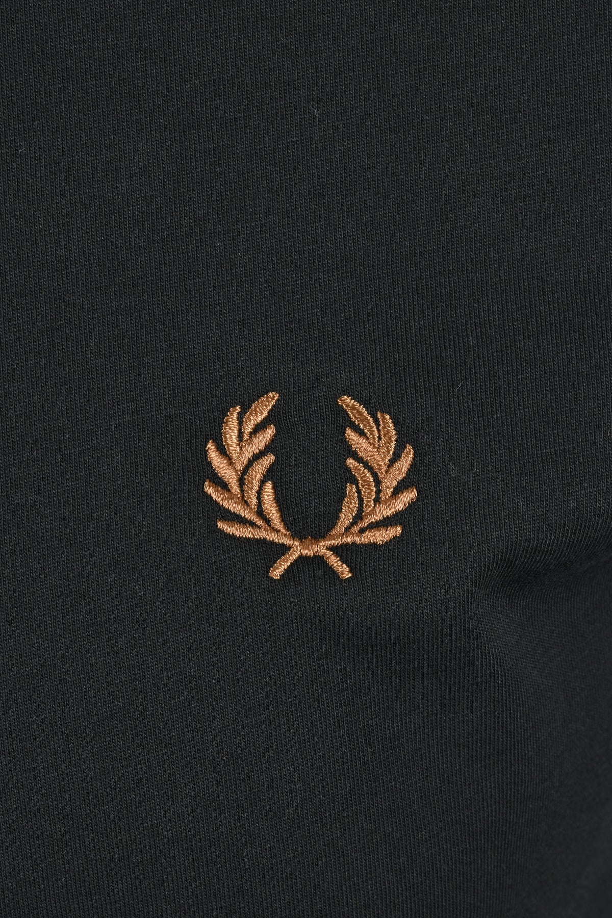 FRED PERRY TWIN TIPPED T-SHIRT NIGHT GREEN/ DUSKY BLUE/ DARK